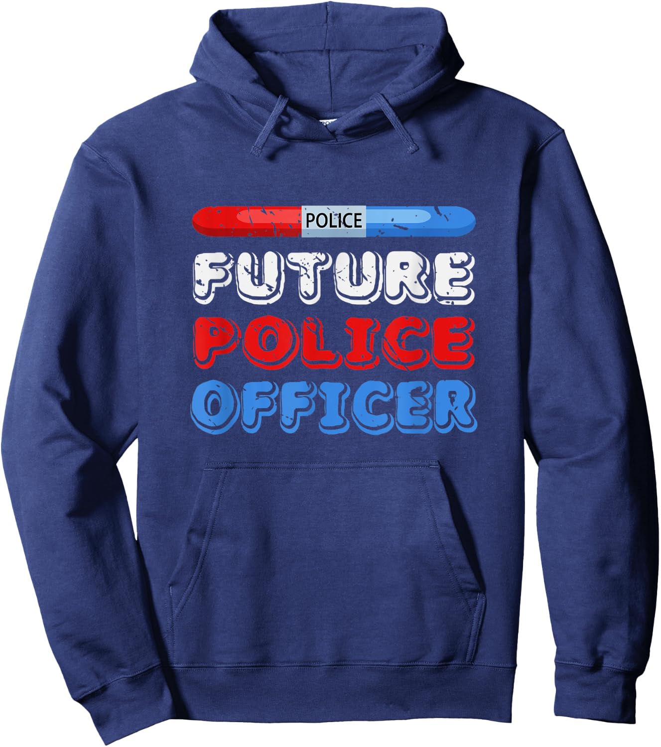 Future Policeman Federal Agent Gift Police Hoodie - Hoodie | Navy