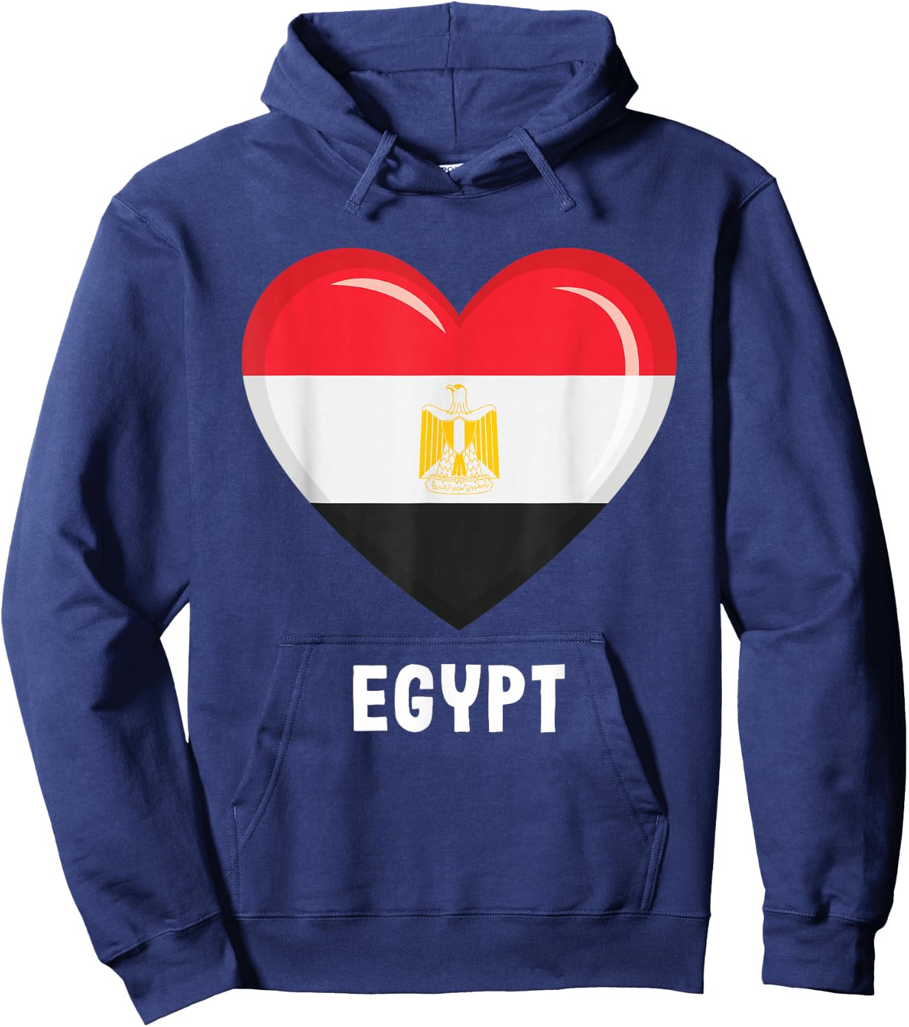 Egyptian Flag Shirt | Egyptian Hoodie - Hoodie | Navy