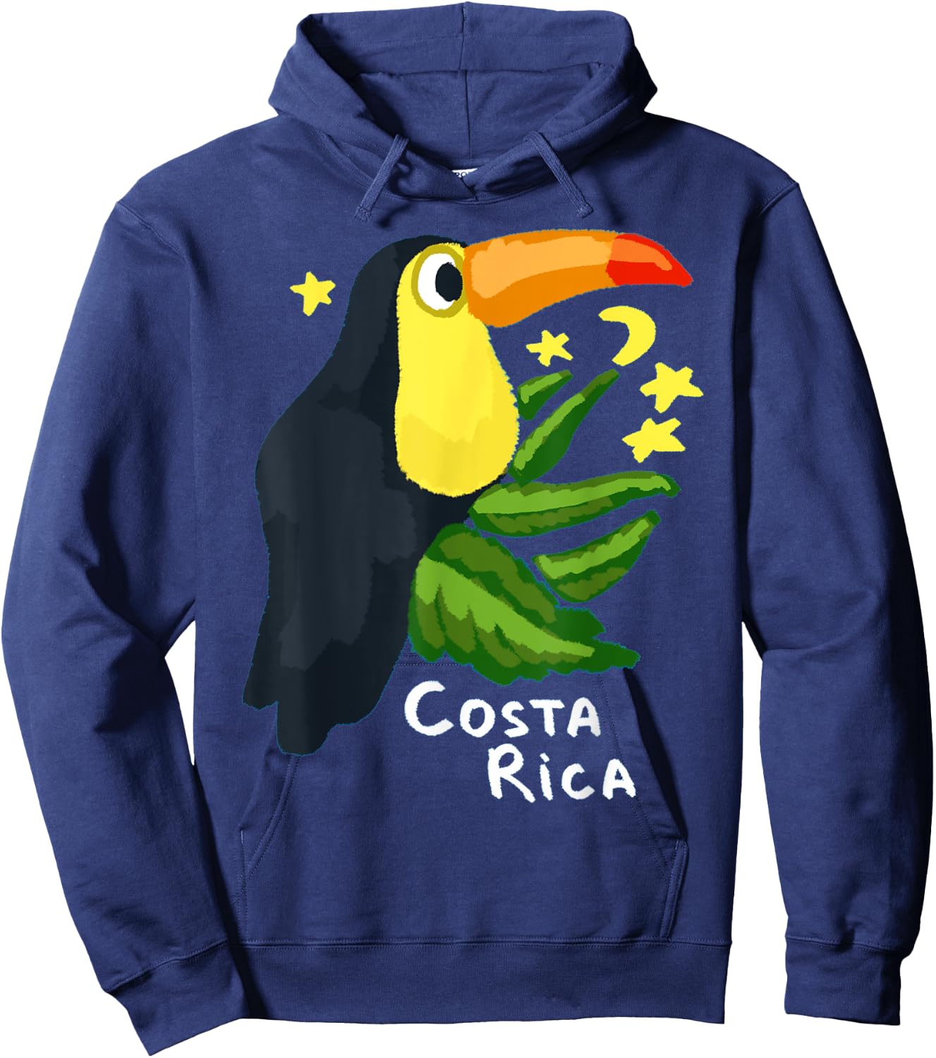 Costa Rica Toucan Bird Hoodie - Hoodie | Navy
