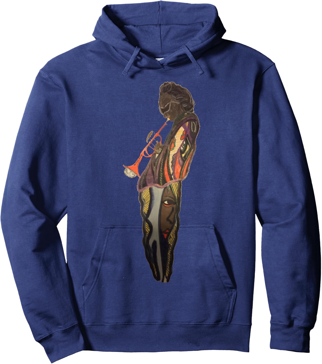 We Gonna Blow - Legendary Jazz Artist Trumpet Hoodie - Hoodie | Navy