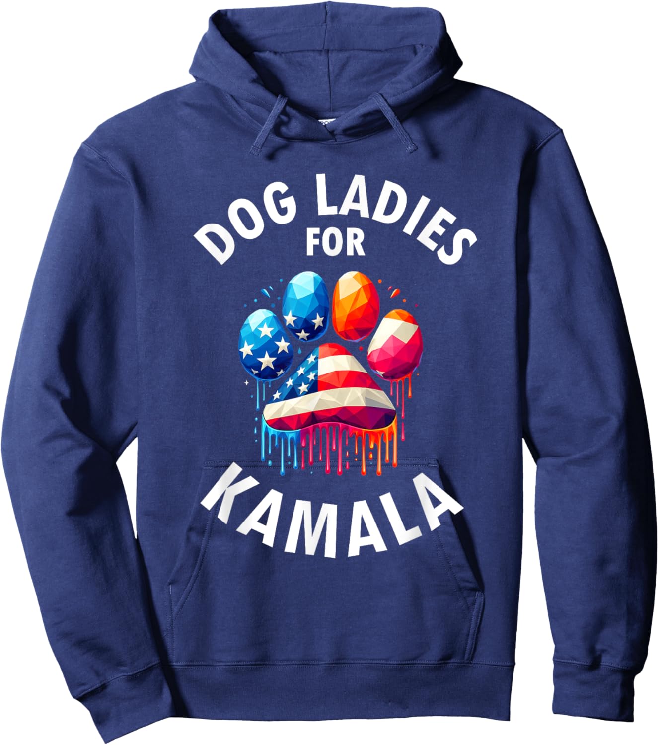 Dog Ladies For Kamala - Childless Dog Ladies Hoodie - Hoodie | Navy
