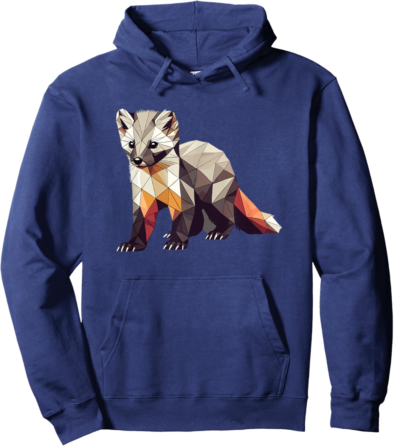 Geometric Art Tree Marten Tree Fairy Hoodie - Hoodie | Navy
