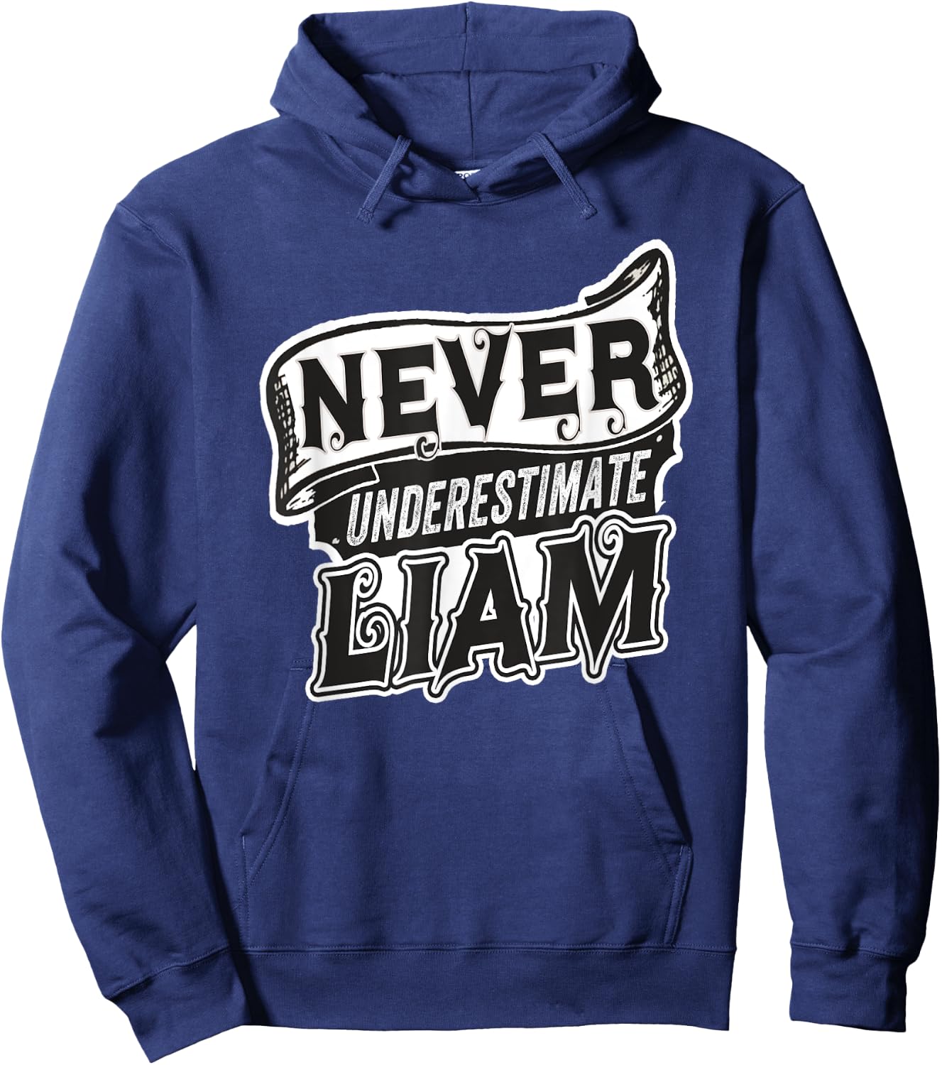 Liam Name Never Underestimate Liam Funny Liam Hoodie - Hoodie | Navy