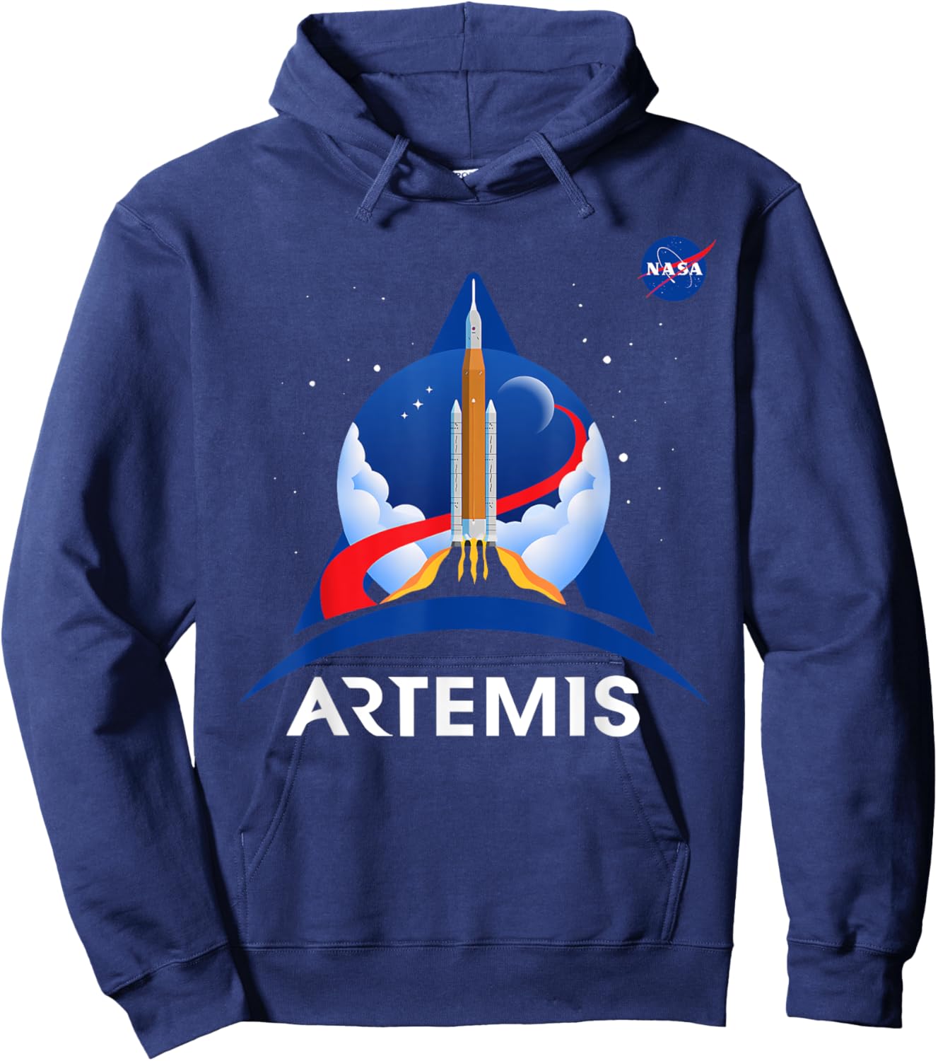 NASA Artemis Mission SLS Hoodie - Hoodie | Navy