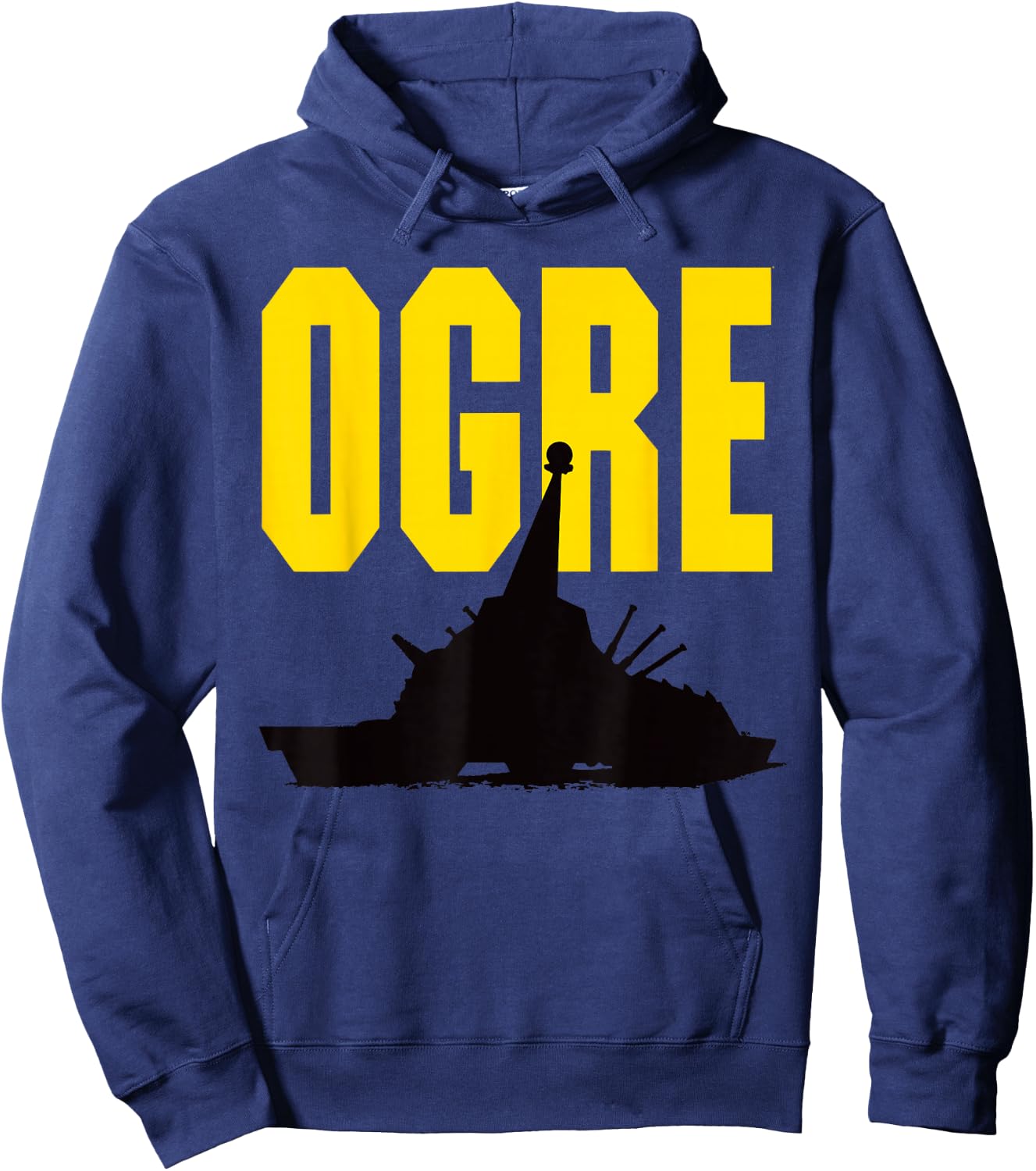 Classic OGRE Silhouette Hoodie - Hoodie | Navy