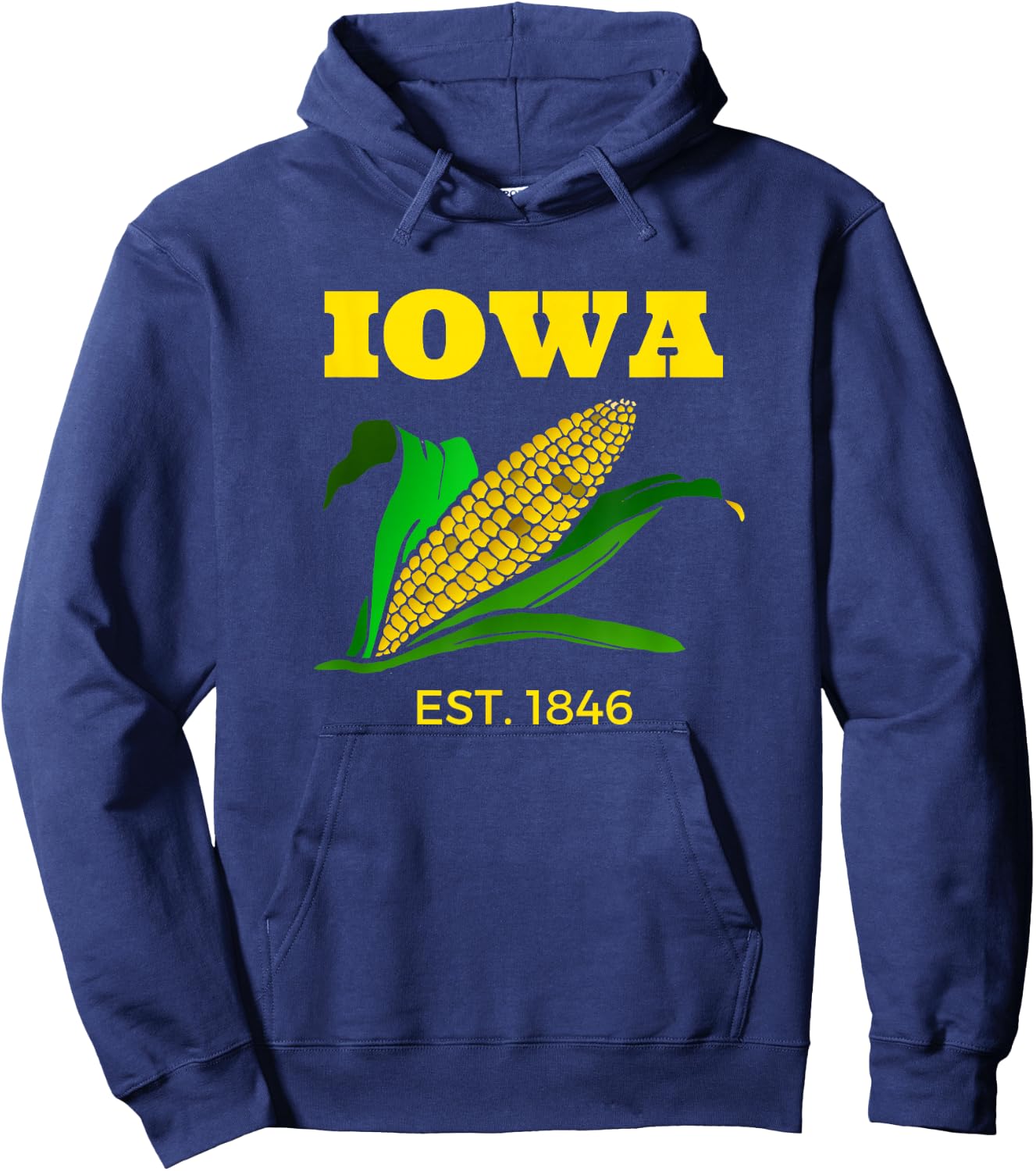 Iowa Corn Farming Hoodie - Hoodie | Navy