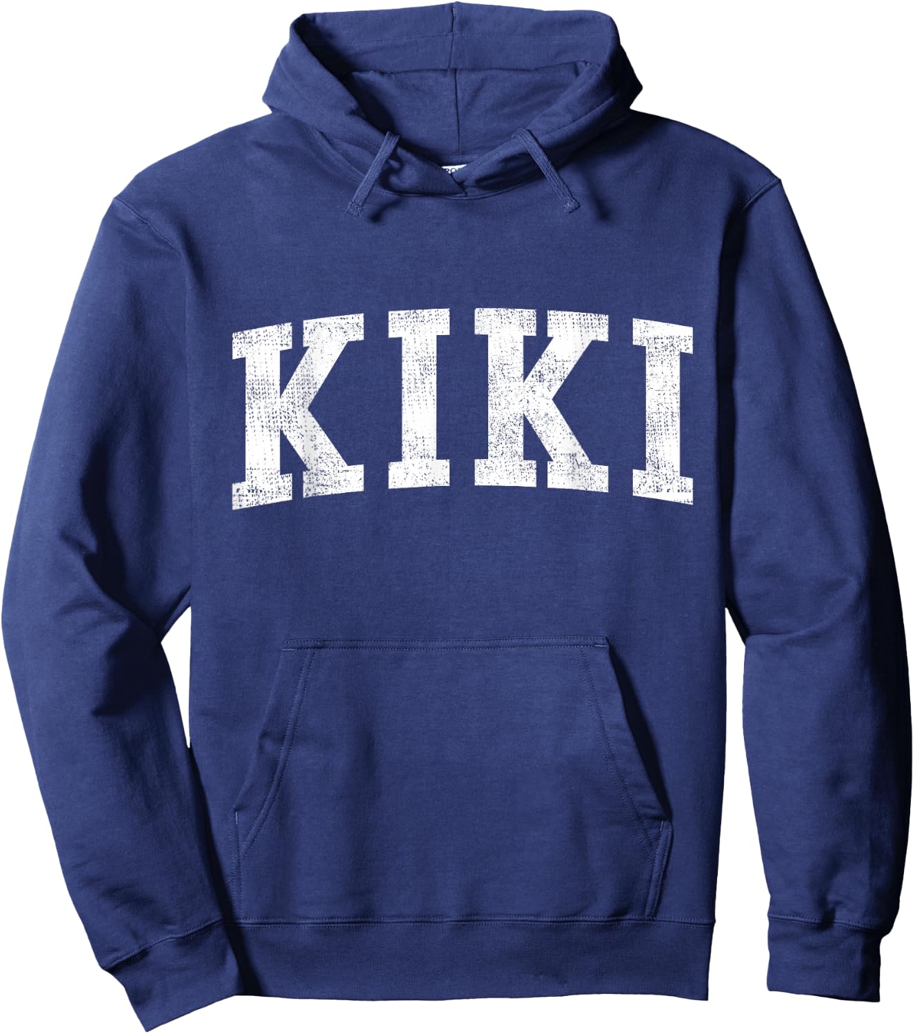 Kiki Classic Bold Font Kiki Birthday Gift Hoodie - Hoodie | Navy