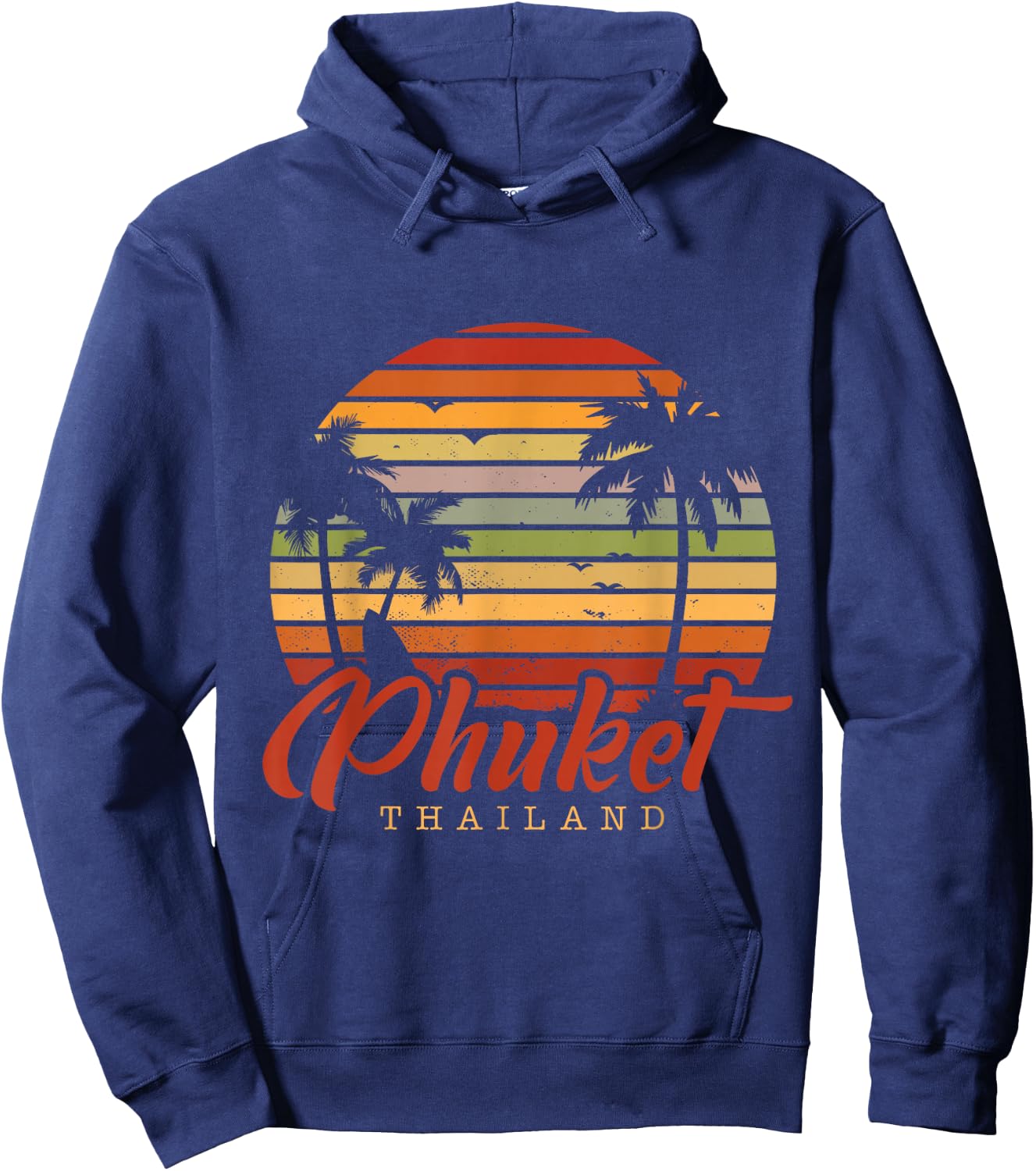 Sunset Tropics Asia Thailand Hoodie - Hoodie | Navy