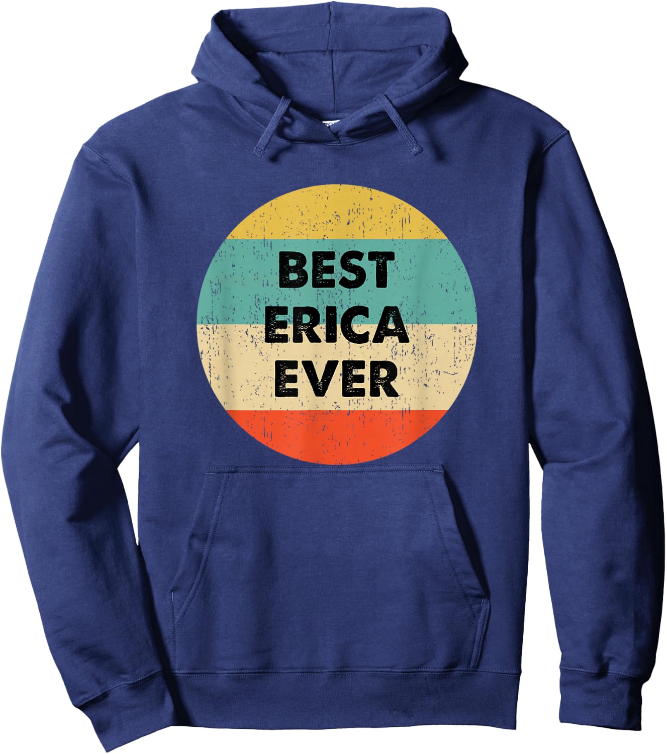 Erica Name Hoodie - Hoodie | Navy