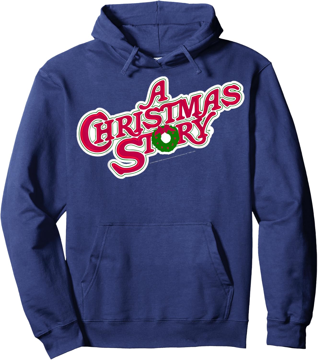 A Christmas Story Classic Logo Hoodie - Hoodie | Navy