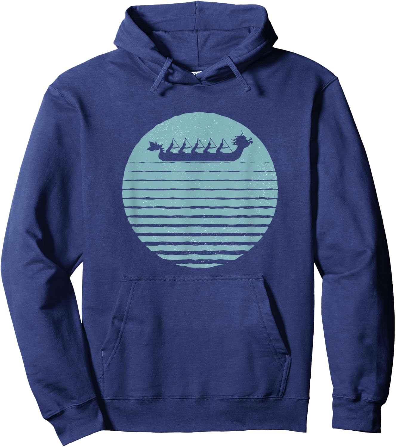 Dragon Boat Graphic Hoodie - Hoodie | Navy