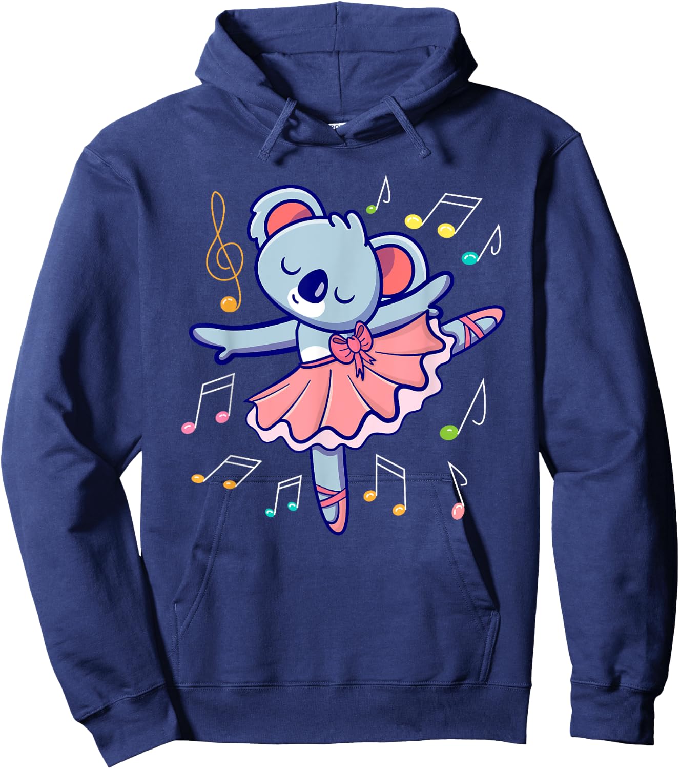 Prima Ballerina Koala I Ballet Fun I Dancer Hoodie - Hoodie | Navy