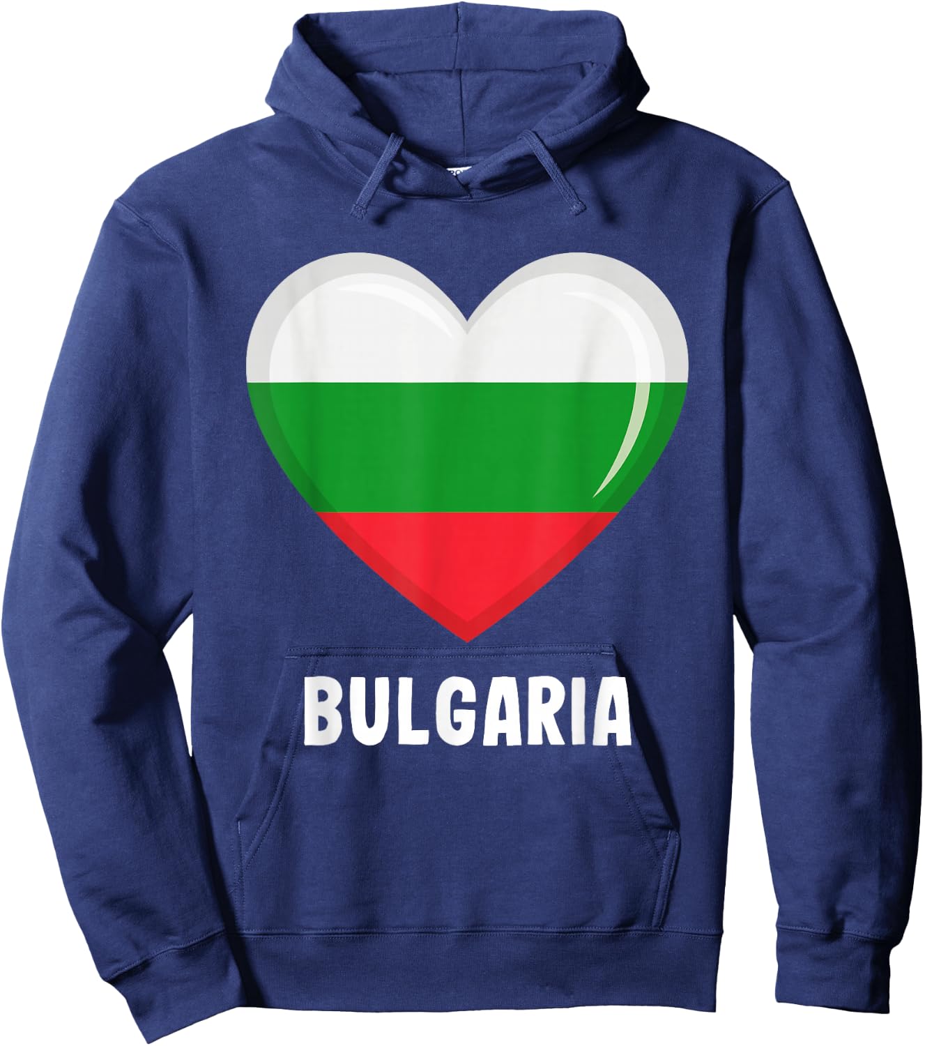Bulgaria Flag Jersey | Bulgarian Hoodie - Hoodie | Navy