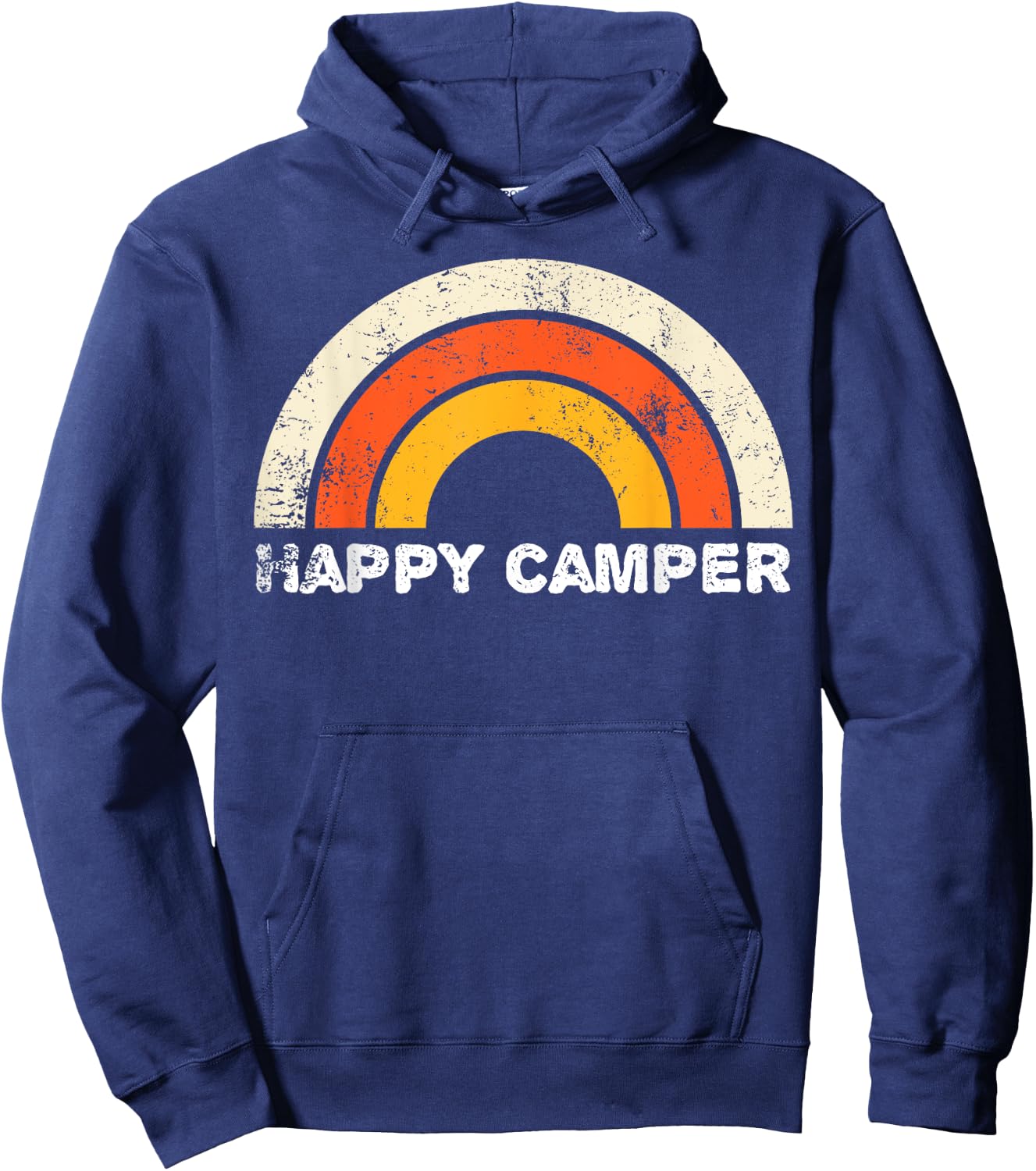 Happy Camper Shirt. Shirts Shirts Graphic Hoodie - Hoodie | Navy