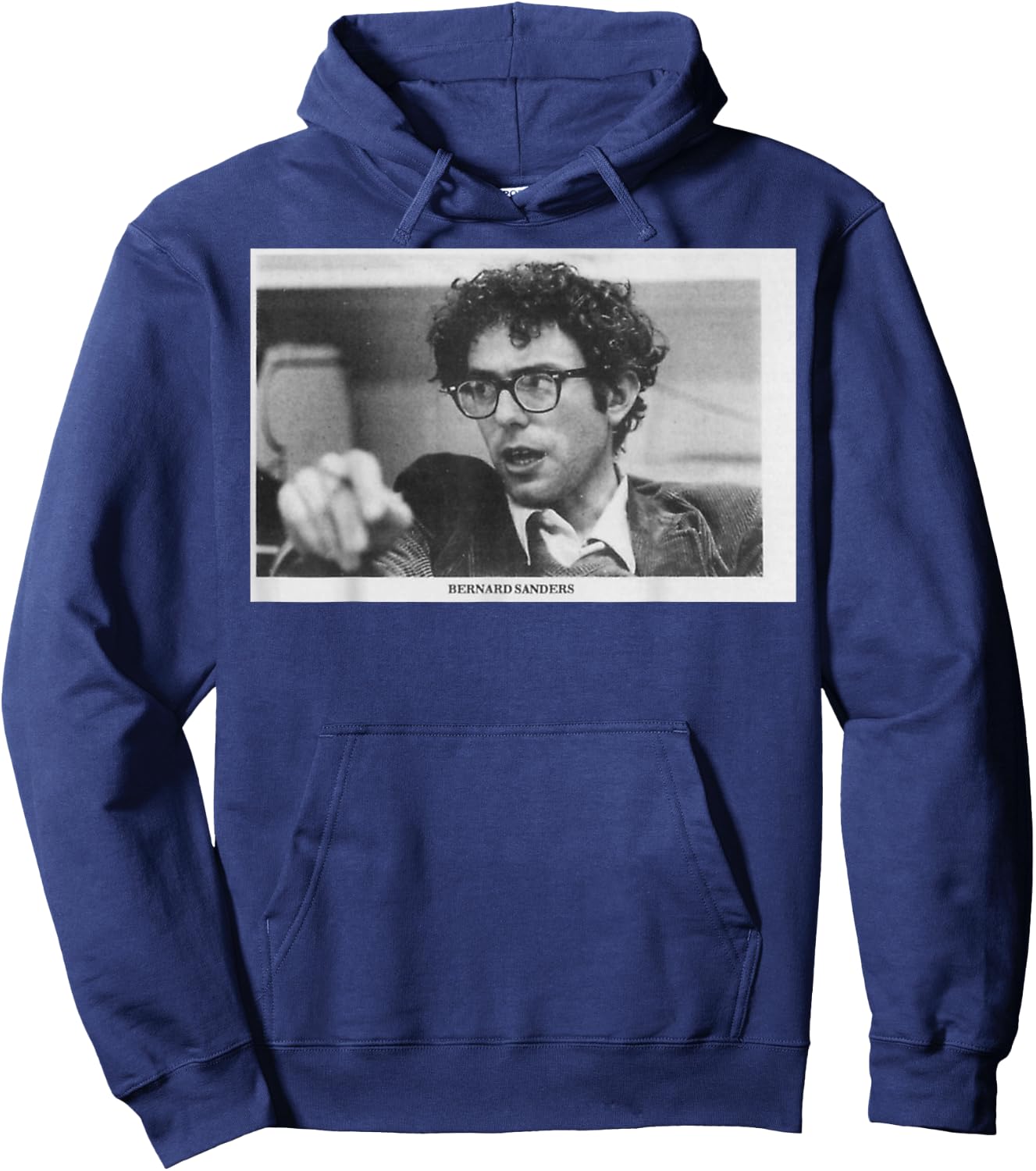 President Bernie Sanders Young in University Hoodie - Hoodie | Navy