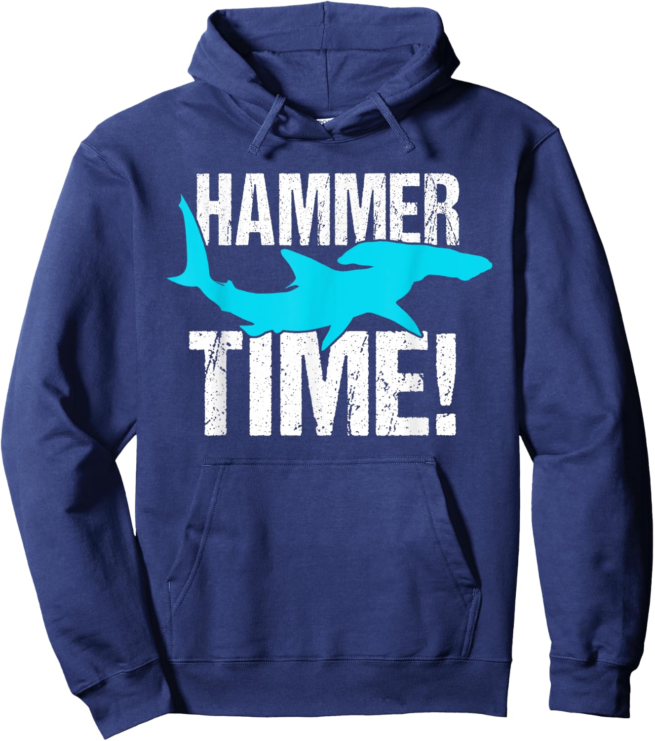 Funny hammer shark Gift divers Hoodie - Hoodie | Navy