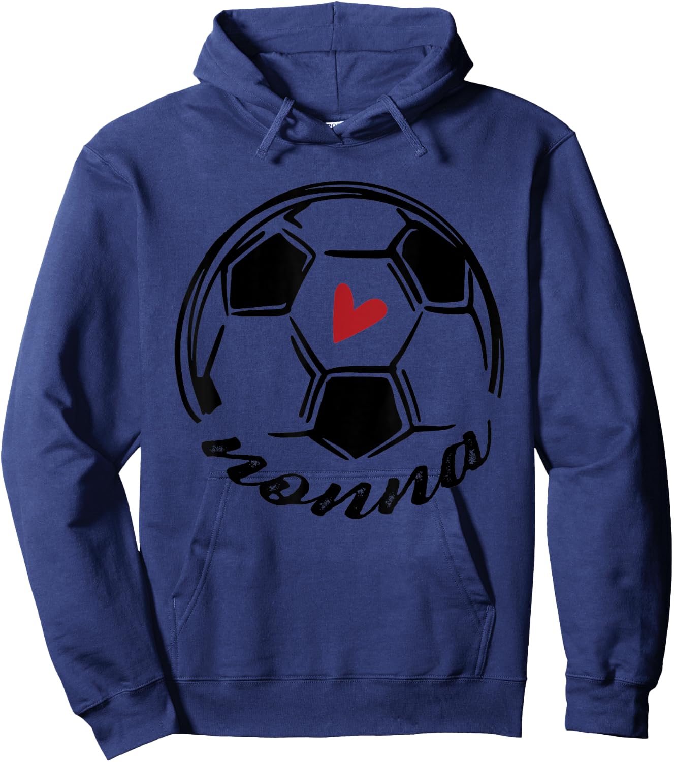 Soccer Nonna Funny Soccer Mothers Day Hoodie - Hoodie | Navy