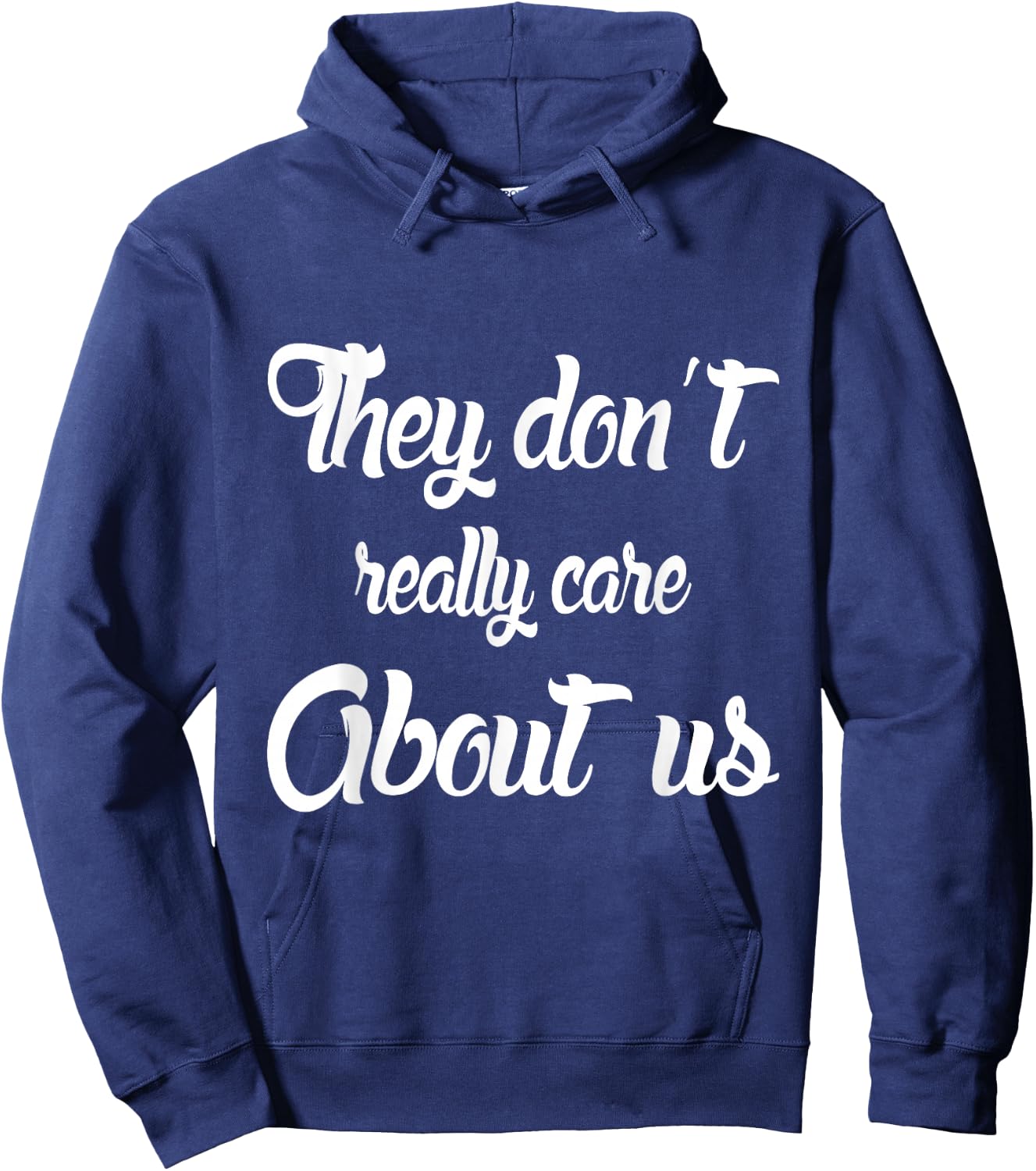 They Don't Really Care About Us Hoodie - Hoodie | Navy