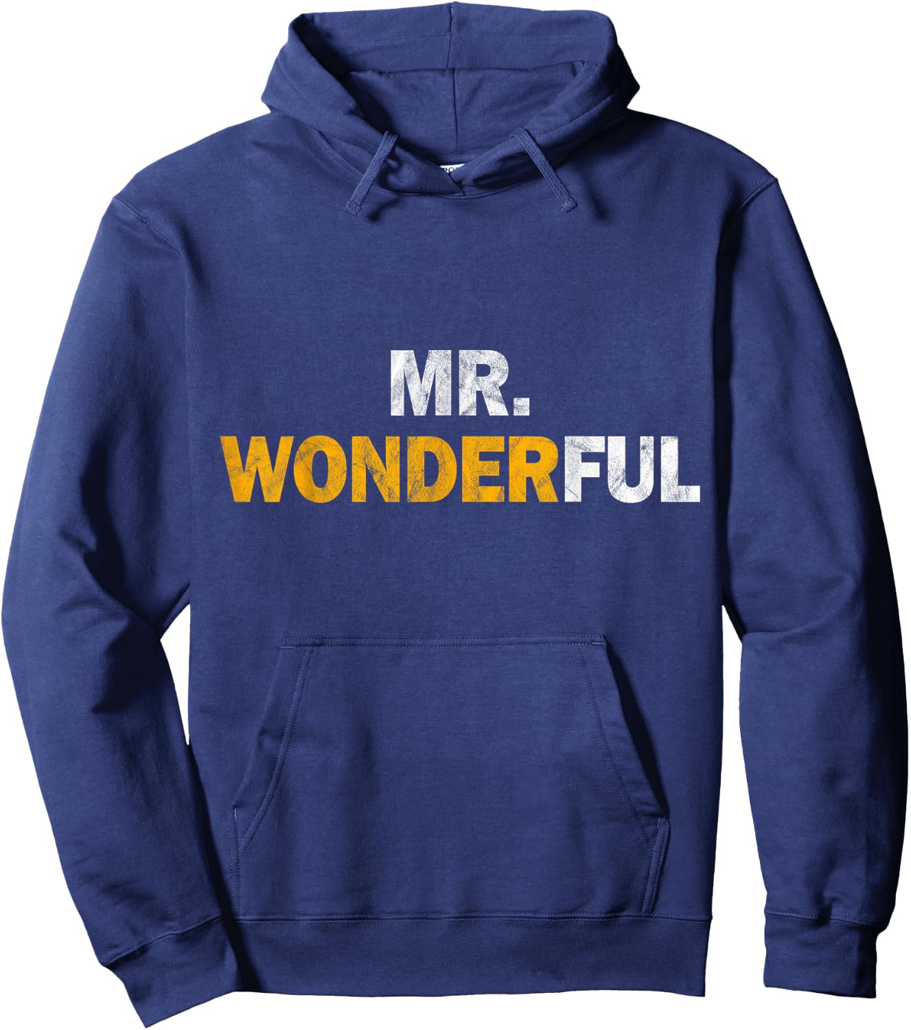 Mr. Wonderful Funny Hilarious Husband Humor Hoodie - Hoodie | Navy