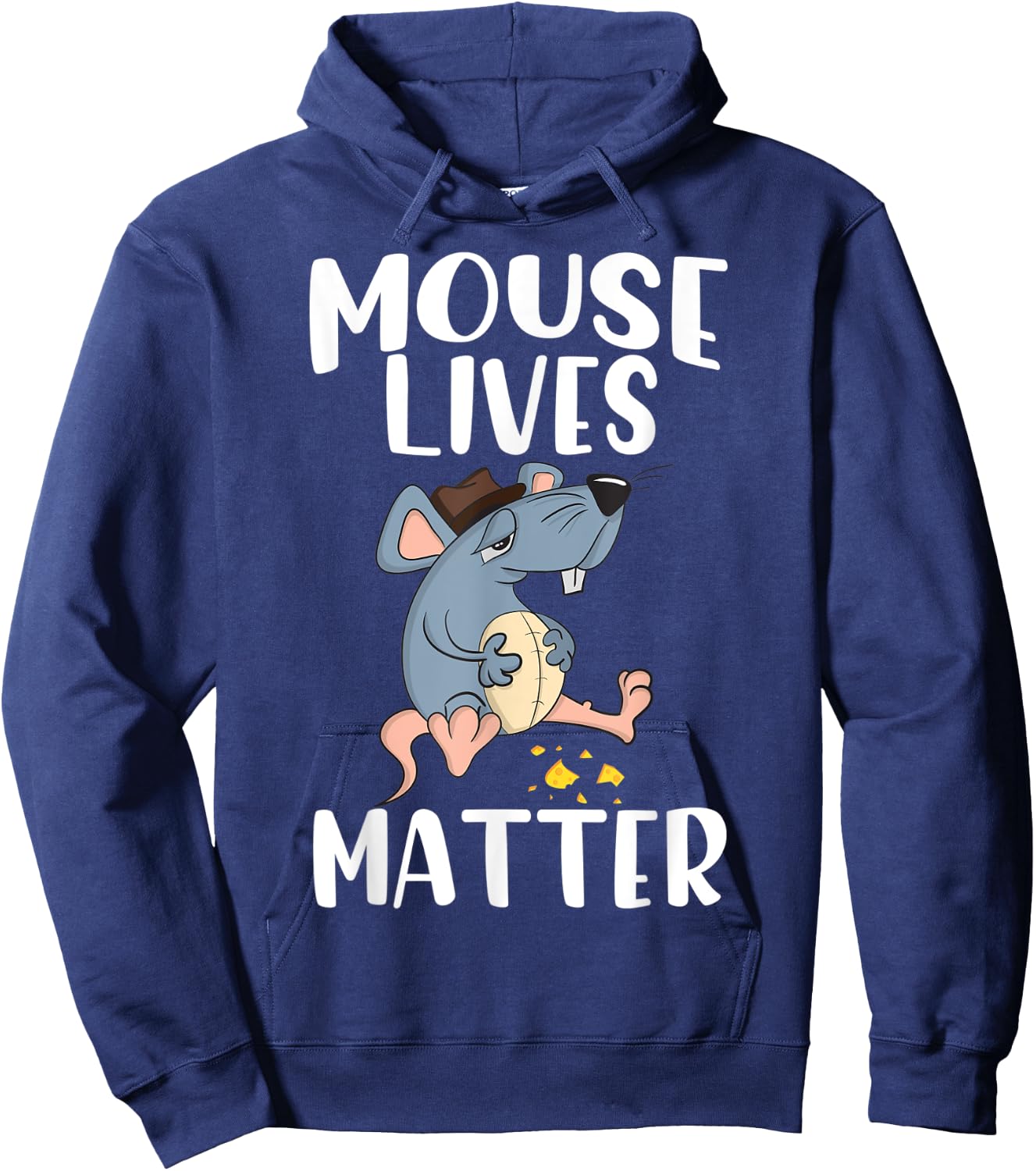 Funny shirt Mice Design Mouse Lives Matter Hoodie - Hoodie | Navy