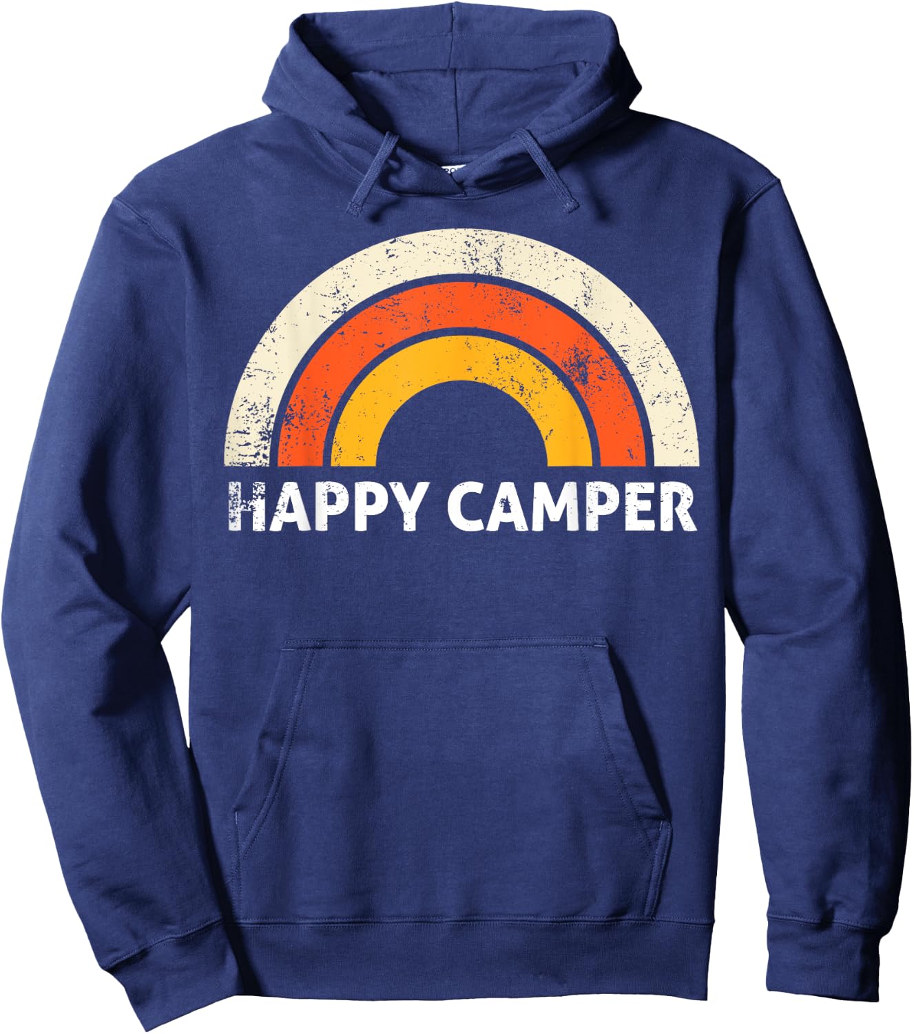 Happy Camper Shirt. Shirts Shirts Graphic Hoodie - Hoodie | Navy