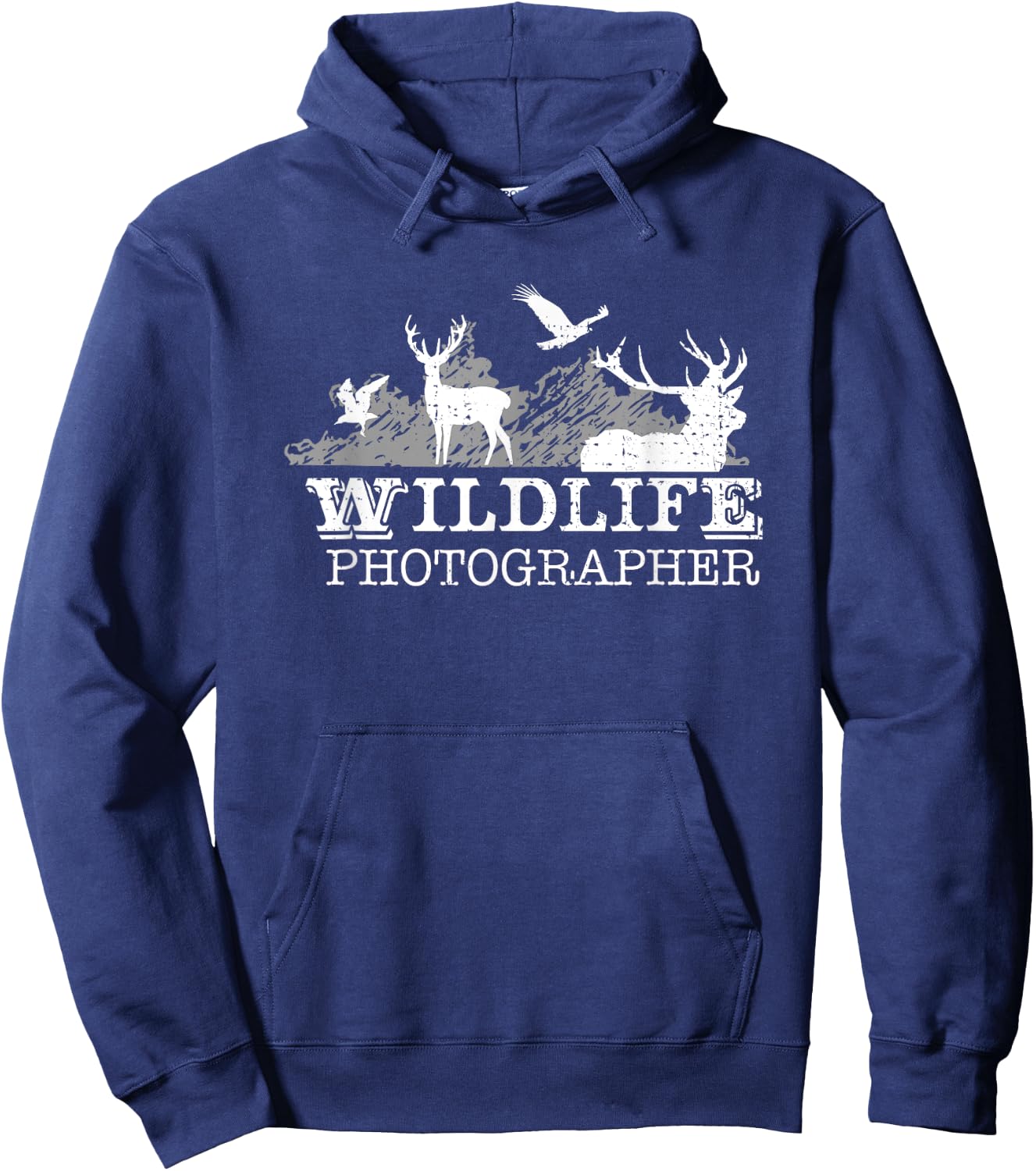 Wildlife Photographer Animals shirt Hoodie - Hoodie | Navy