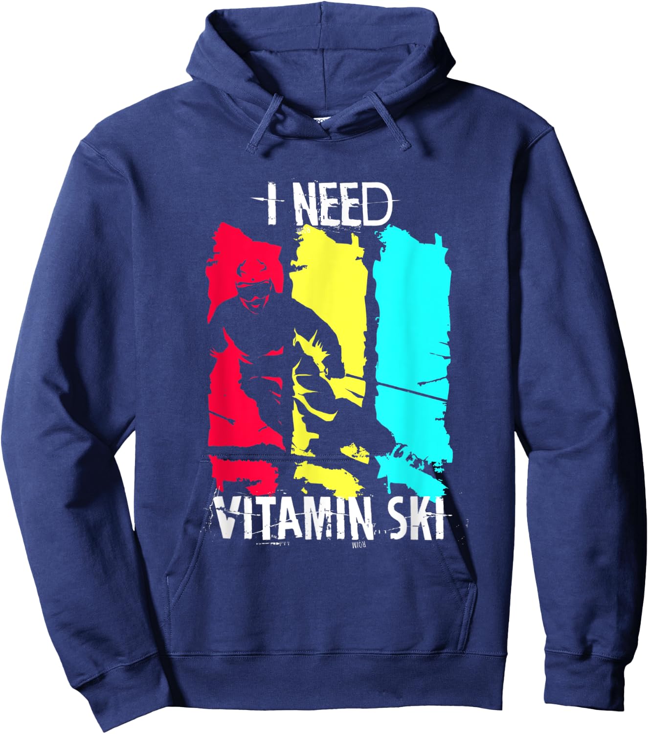 I Need Vitamin Ski Hoodie - Hoodie | Navy