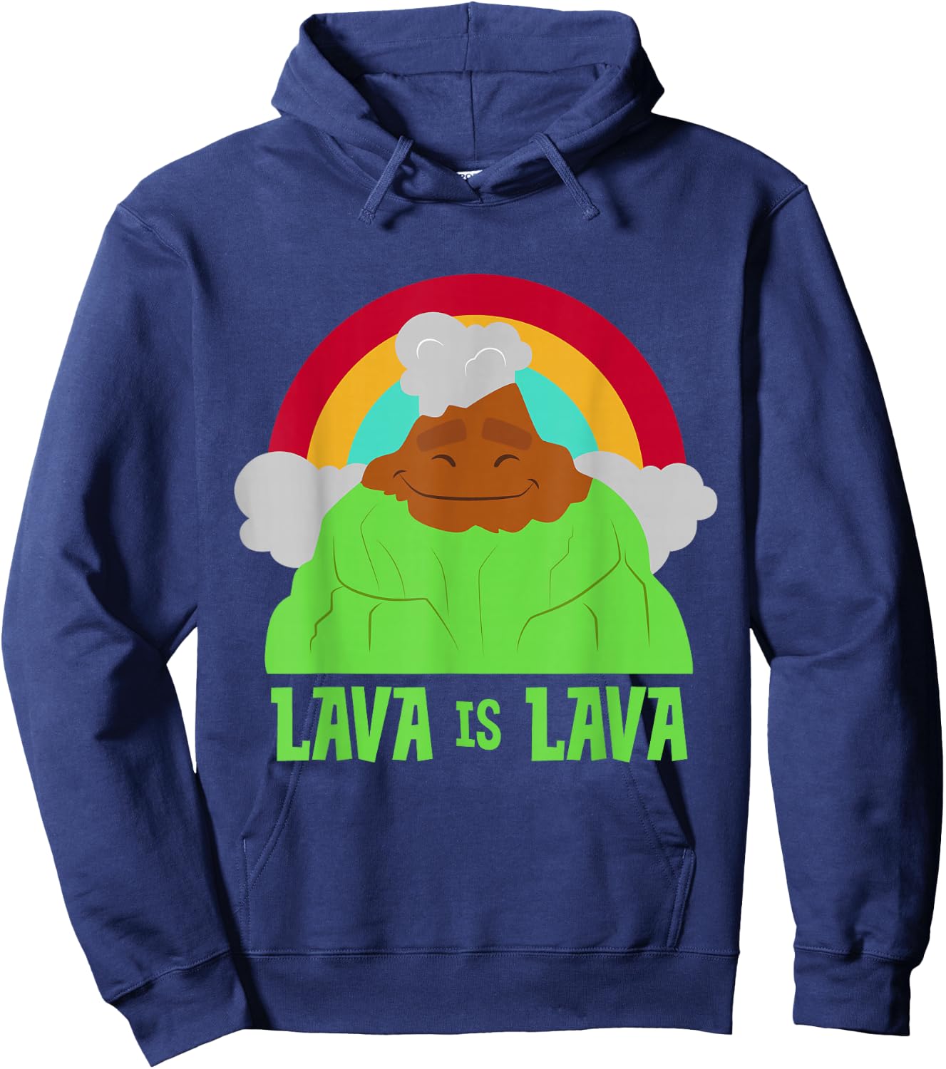 Disney and Pixar's Lava is Lava Rainbow Hoodie - Hoodie | Navy