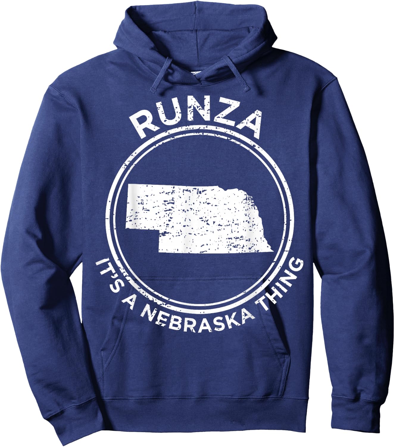 It's A Nebraska Thing Runza Hoodie - Hoodie | Navy