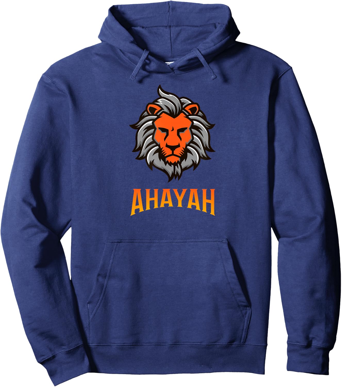 Ahayah, LION OF JUDAH Hoodie - Hoodie | Navy