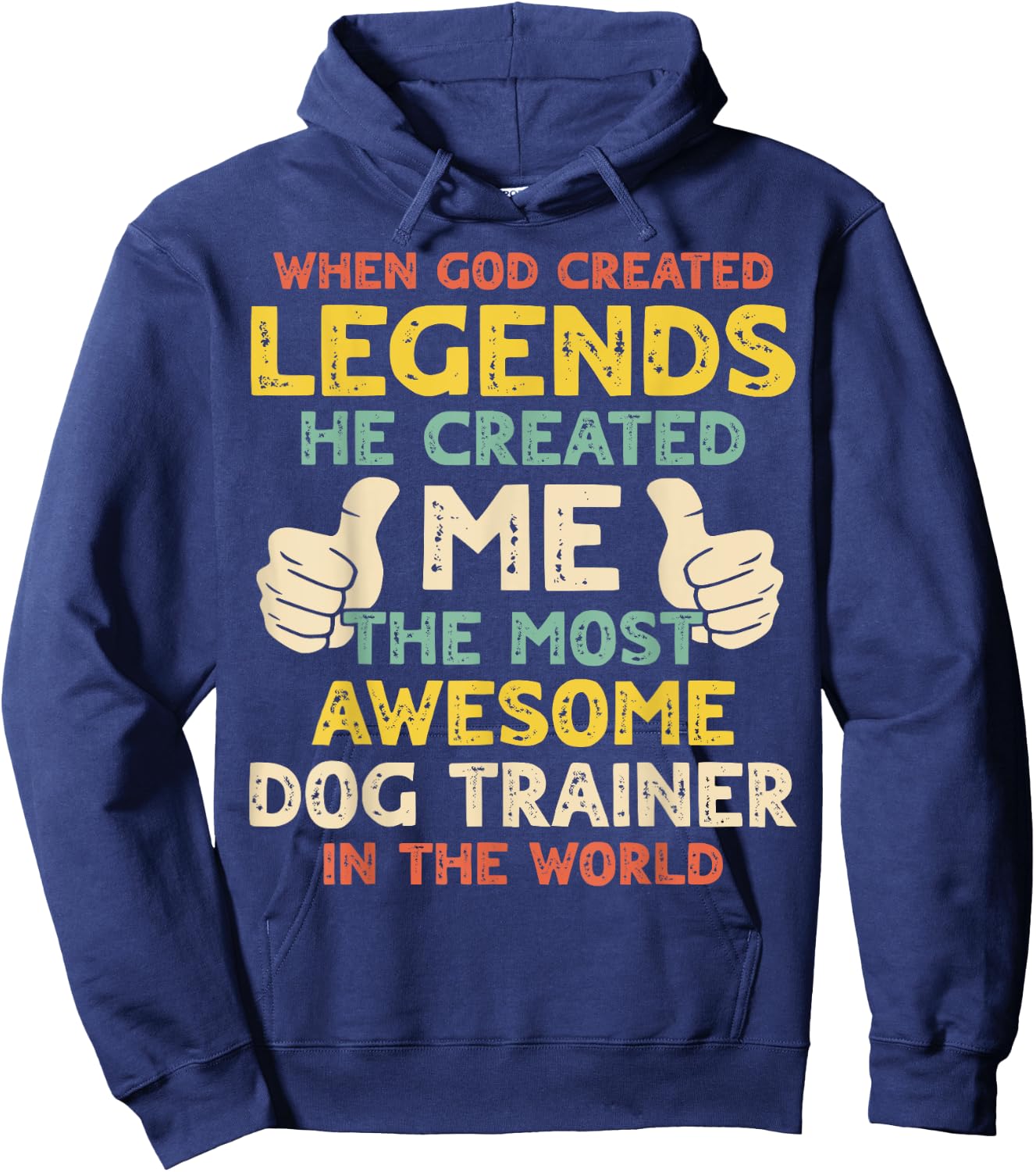 Dog Trainer Legend Hoodie - Hoodie | Navy