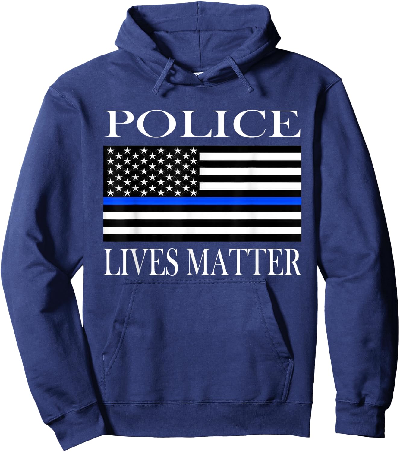 Police Lives Matter Hoodie - Hoodie | Navy