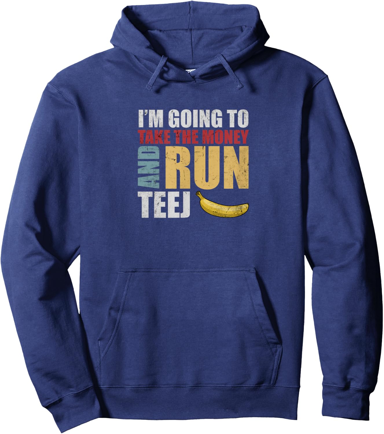 Team Bananas Challenge - Take The Money and Run Hoodie - Hoodie | Navy