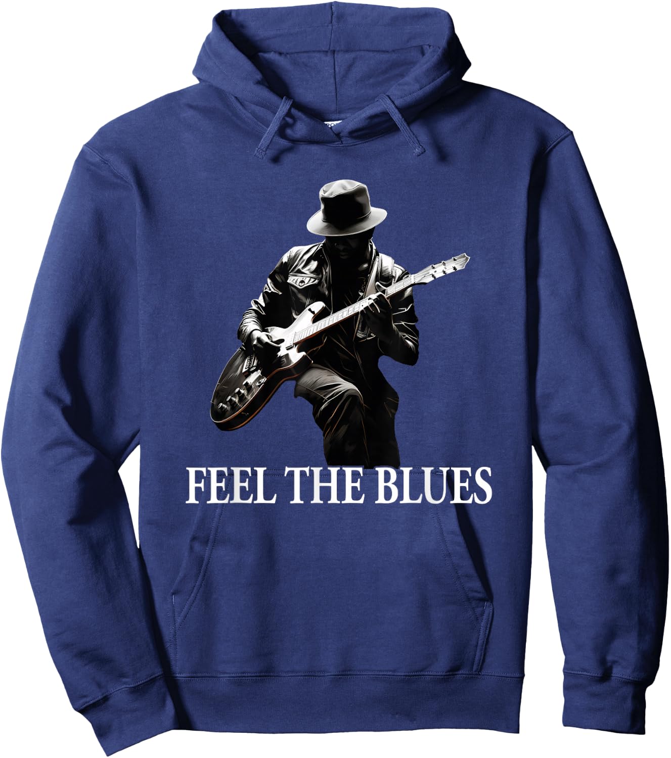 Blues Guitar Musicians Blues Music Hoodie - Hoodie | Navy