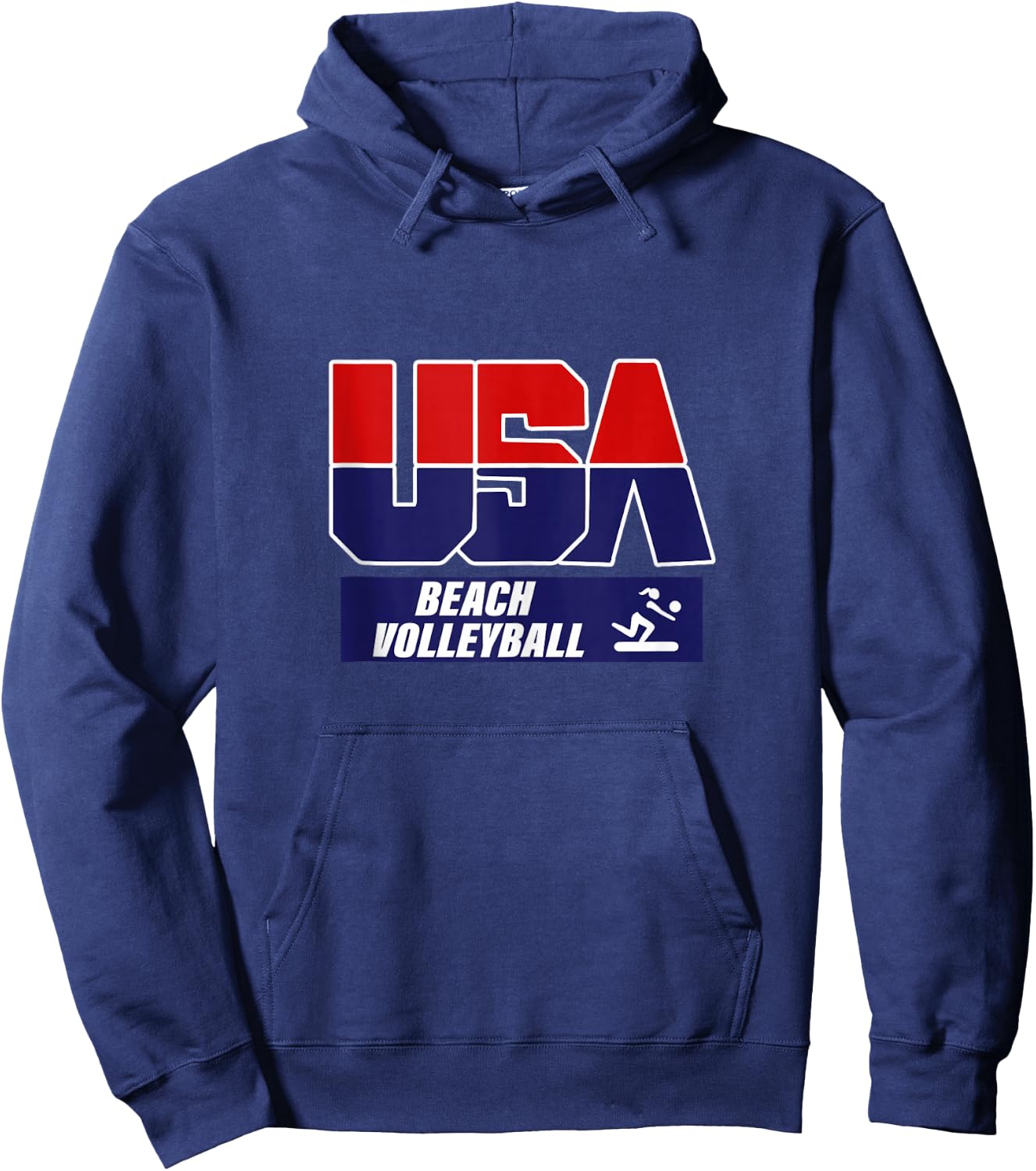 Beach Volleyball 2021 USA Hoodie - Hoodie | Navy