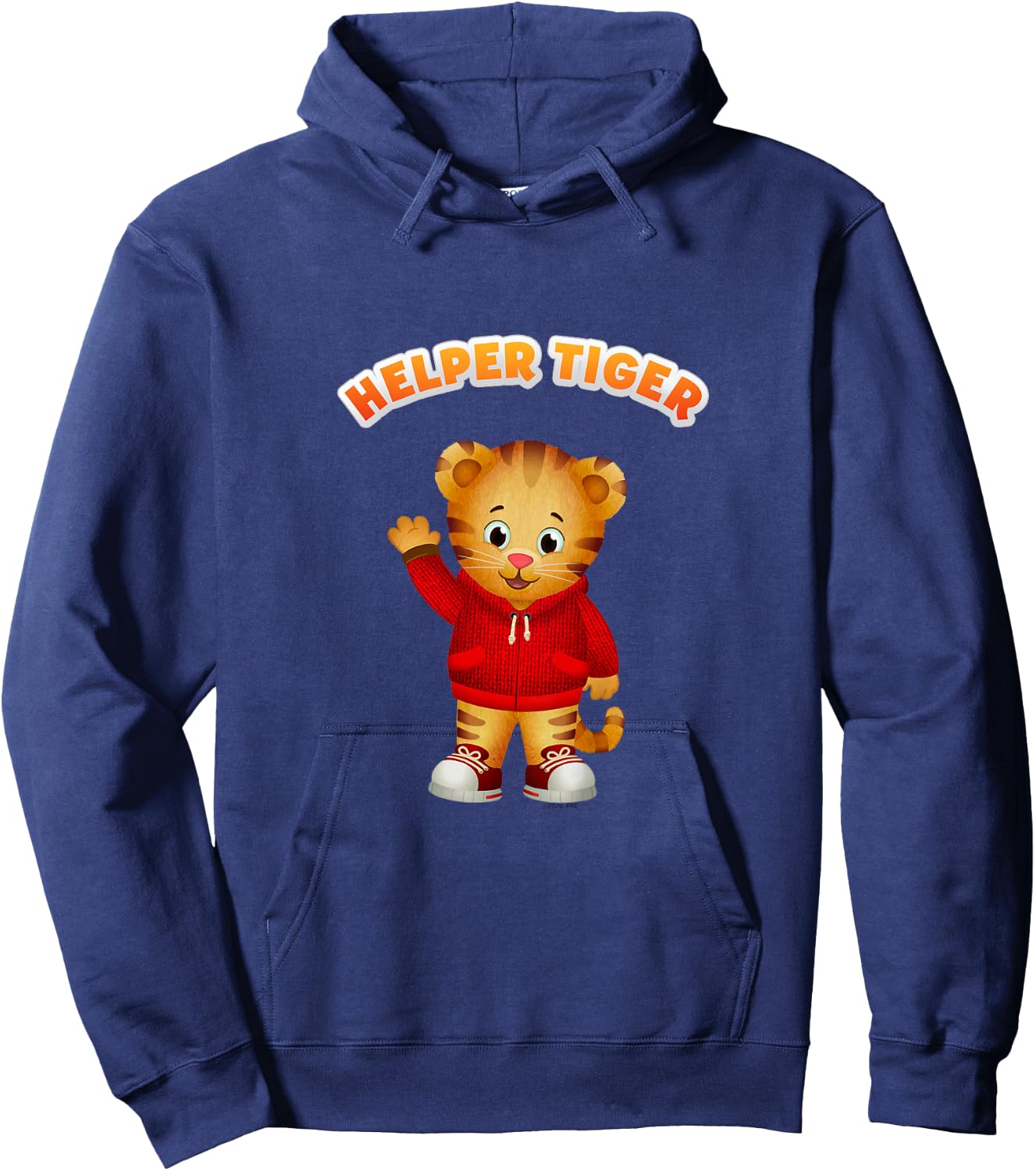 Daniel Tiger is a Helper Tiger Hoodie - Hoodie | Navy