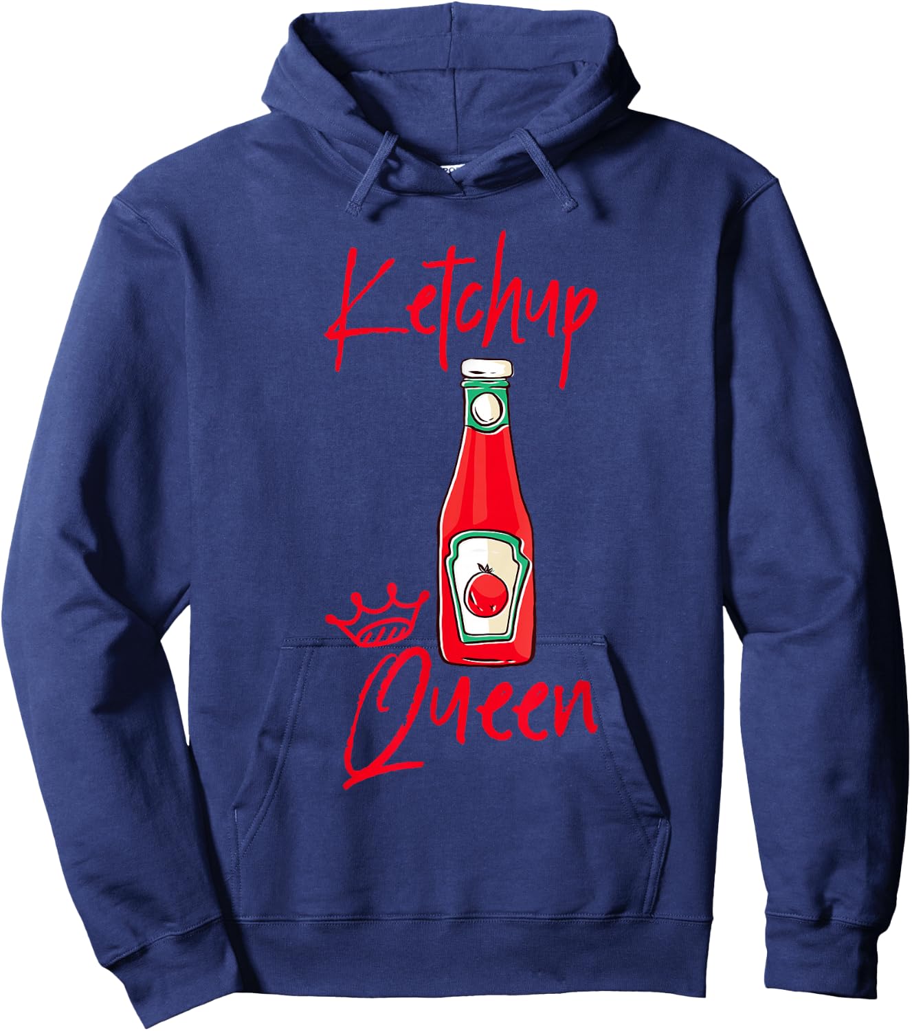 Ketchup Queen Hoodie - Hoodie | Navy