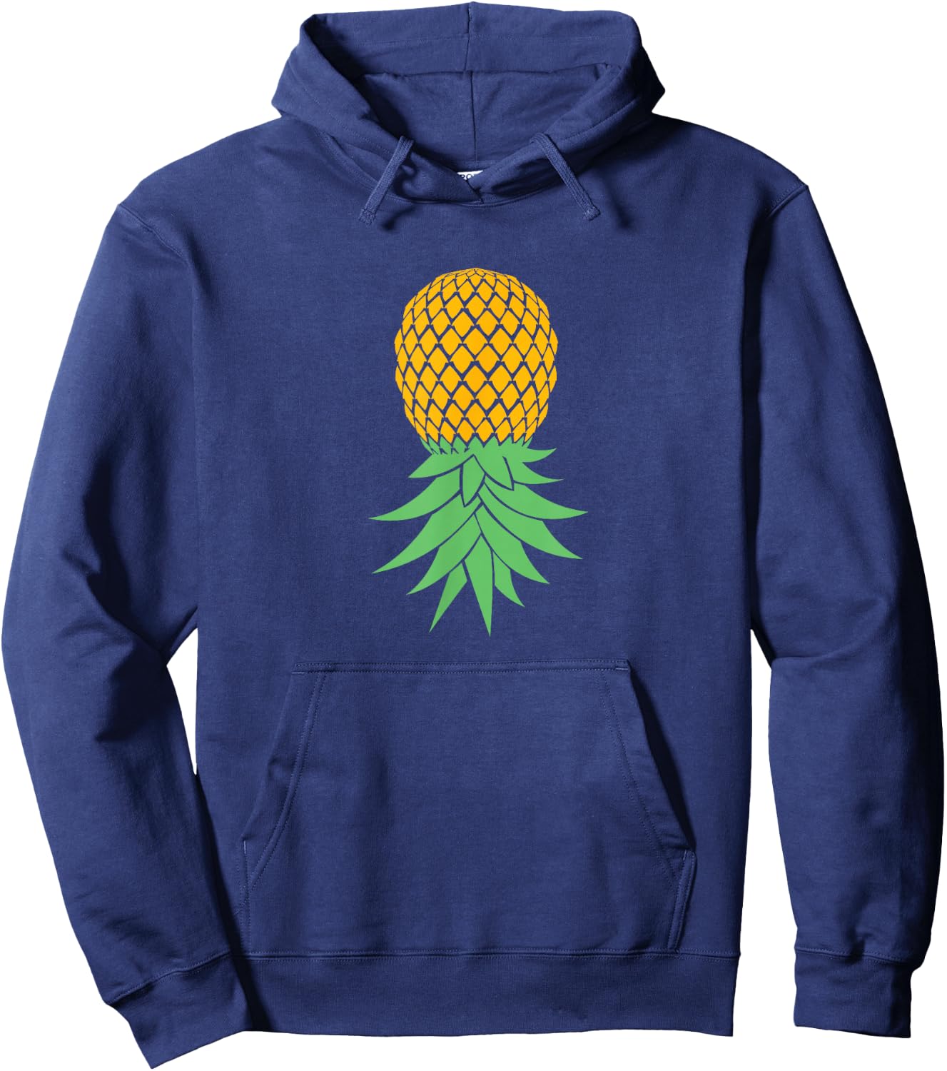 Upside Down Pineapple for Swingers Hoodie - Hoodie | Navy