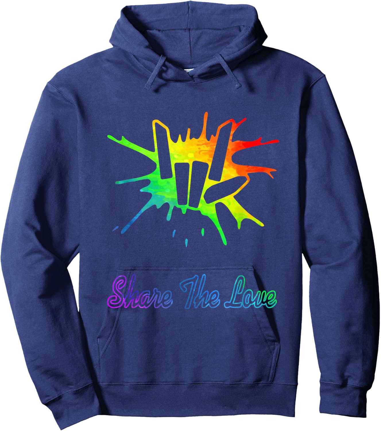 Share Love for Kids and Youth Hoodie - Hoodie | Navy