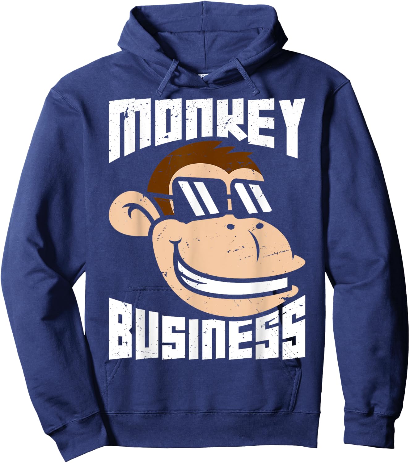 Monkey Business Hoodie - Hoodie | Navy