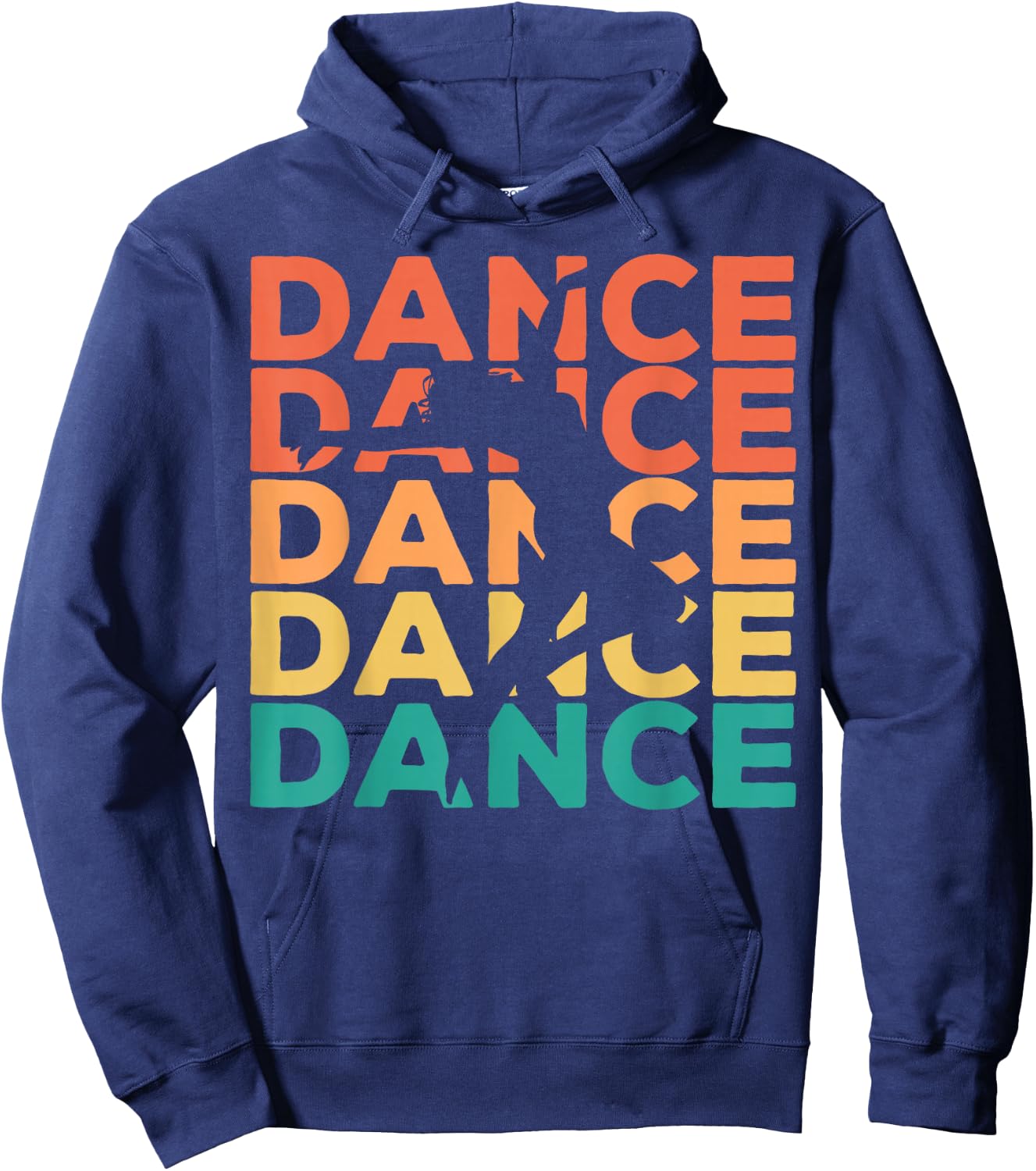 Retro Vintage Dancing Gift Dancers Small Hoodie - Hoodie | Navy