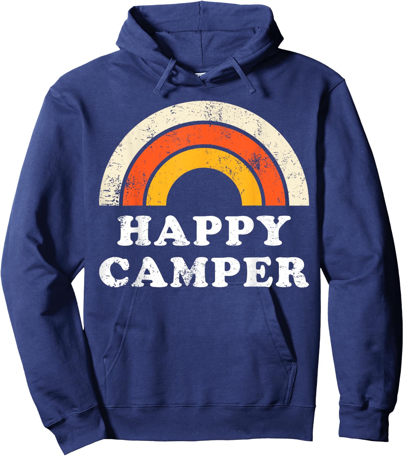 Happy Camper Shirt. Shirts Shirts Graphic Hoodie - Hoodie | Navy