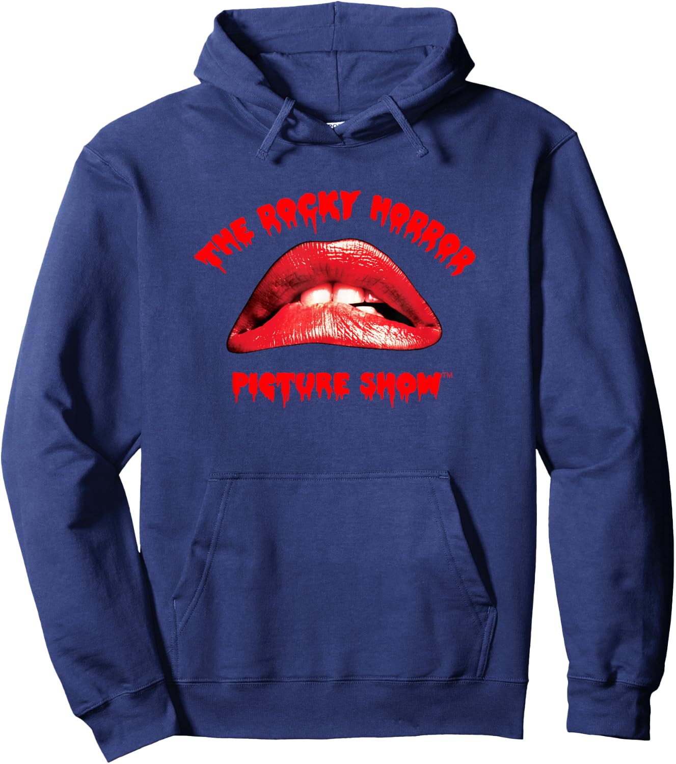 The Rocky Horror Picture Show Lips Hoodie - Hoodie | Navy