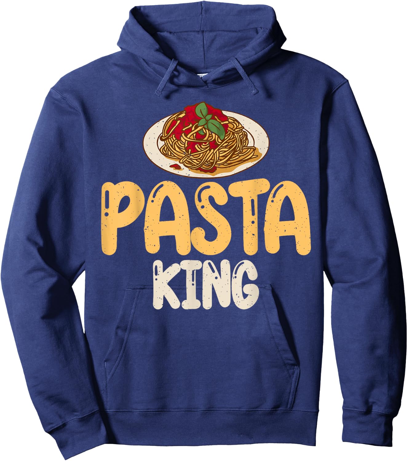 Pasta King Pasta Lover Hoodie - Hoodie | Navy