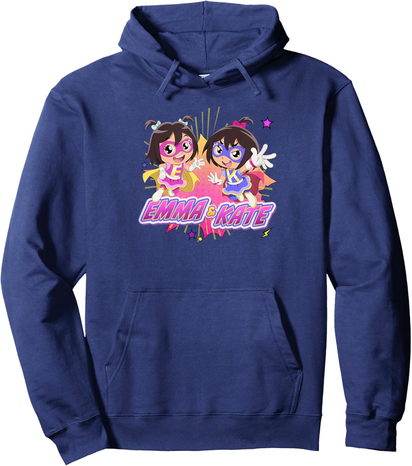 Ryan's World The Movie Emma & Kate Hoodie - Hoodie | Navy