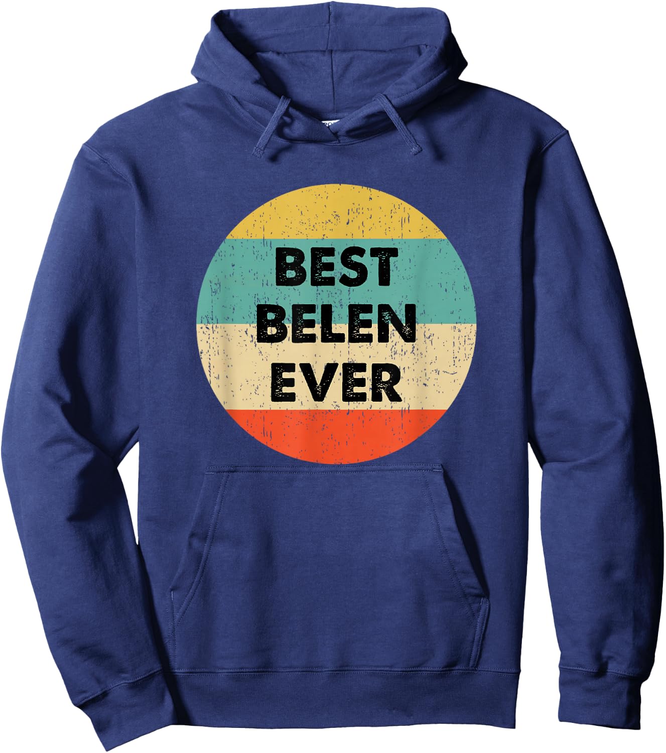 Belen Name Hoodie - Hoodie | Navy