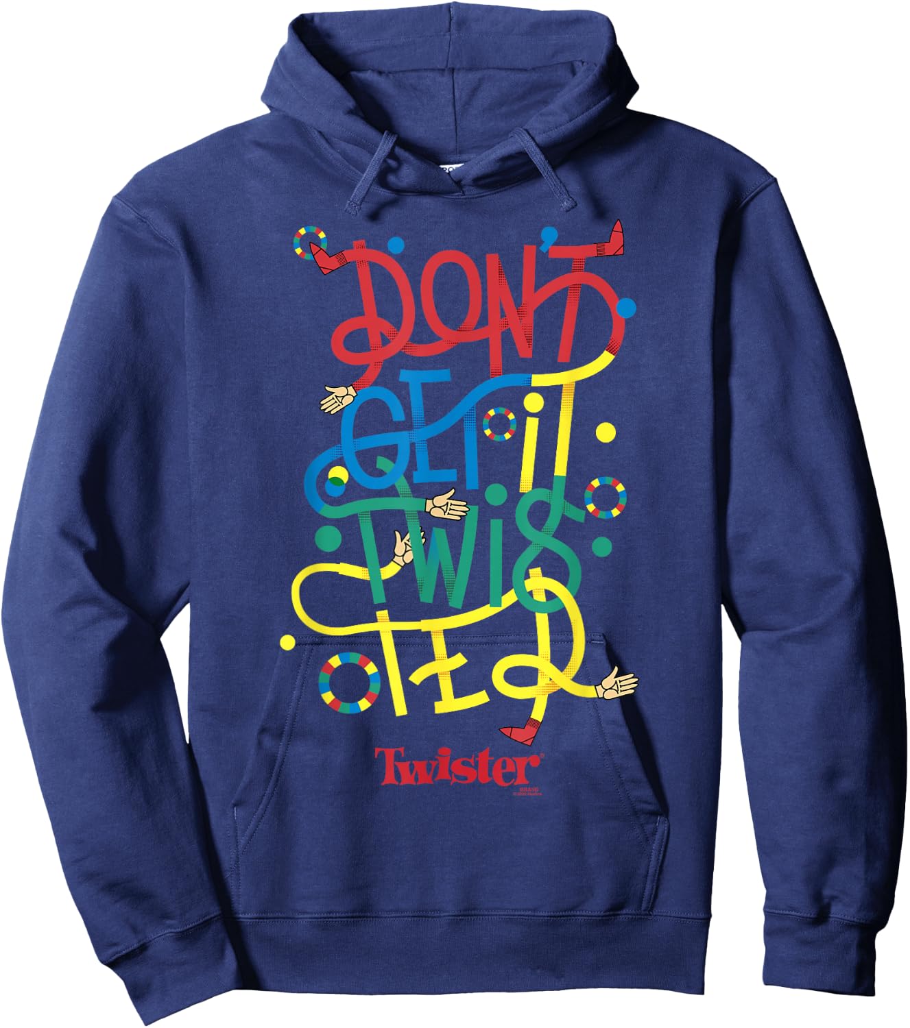 Twister Don't Get It Twisted Hoodie - Hoodie | Navy