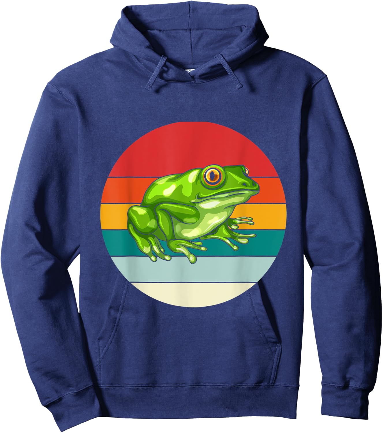 Rainforest Animal Amphibia Gift Frog Hoodie - Hoodie | Navy