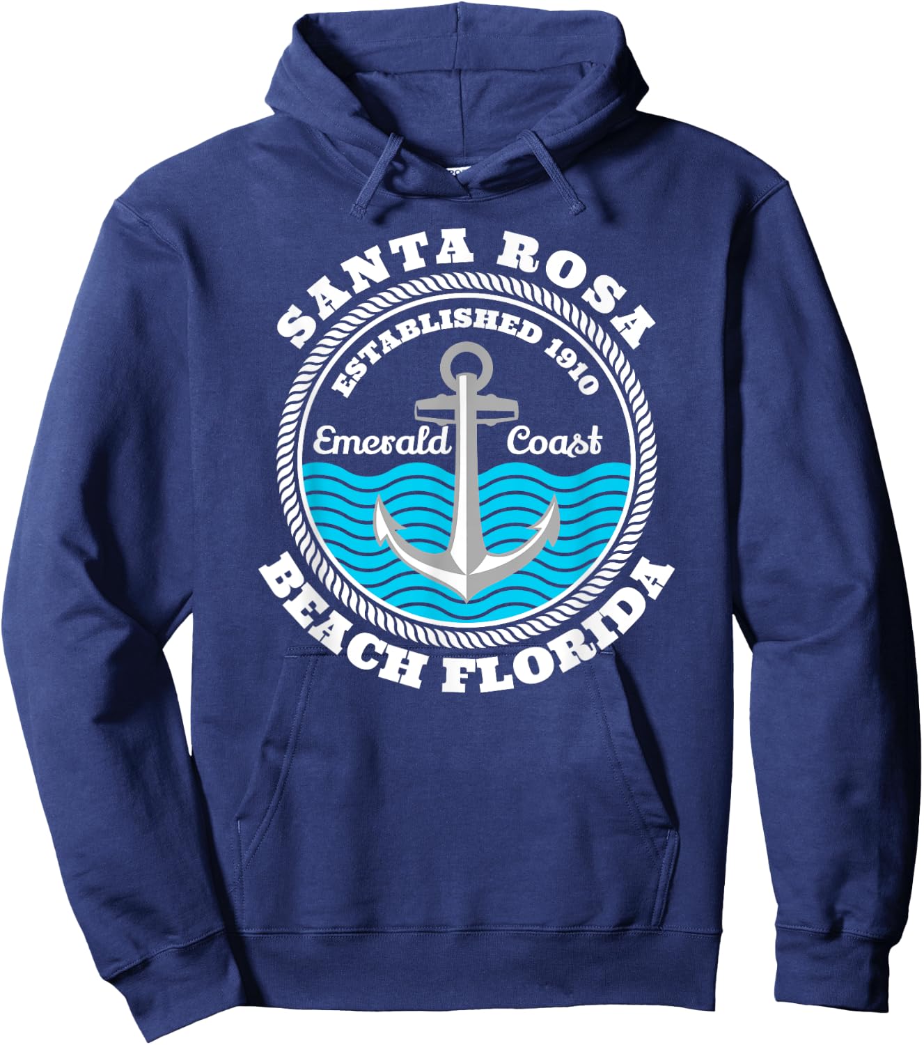 Santa Rosa Beach Florida Women Kids Hoodie - Hoodie | Navy