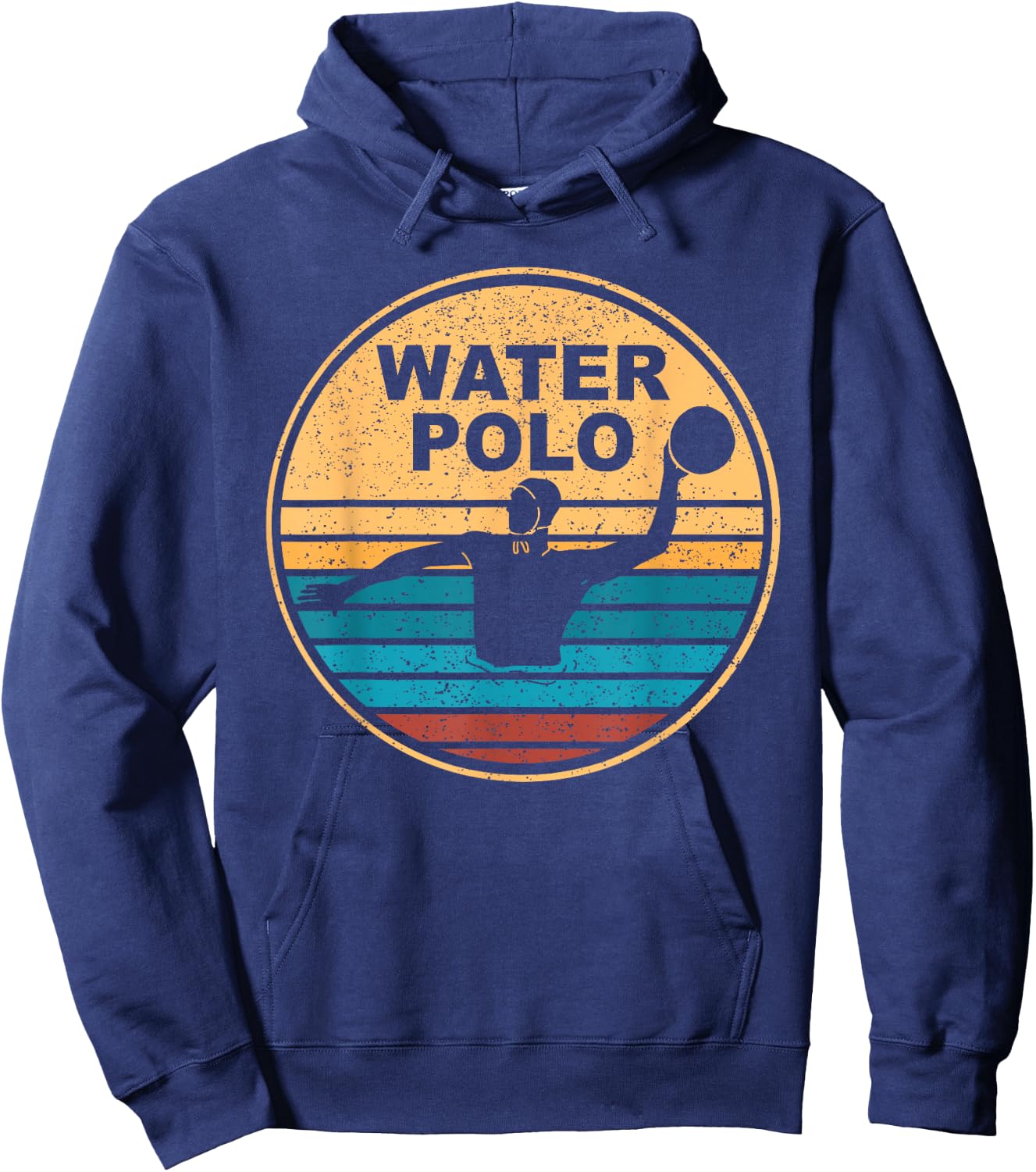 Water polo sport water ball player water polo Hoodie - Hoodie | Navy